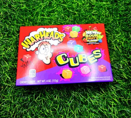 WARHEADS CHEWY CUBES VIDEO BOX 113G