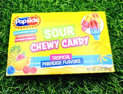 POPSICLE SOUR CHEWY CANDY 85G