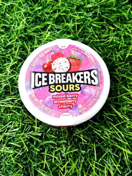 ICE BREAKERS SOURS BERRY/STRAW/CHERRY