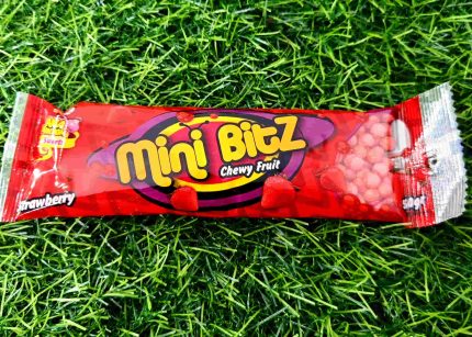 MINI BITZ CHEWY FRUIT STRAWBERRY 50G