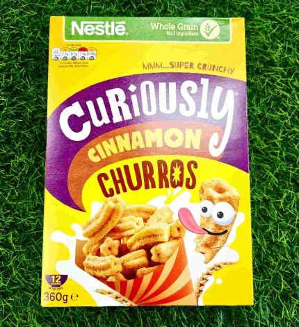 NESTLE CURIOUSLY CINNAMON CHURROS 360G