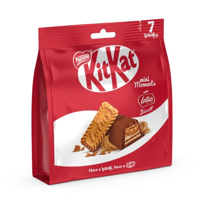 Kit Kat Biscoff Minis Pouch