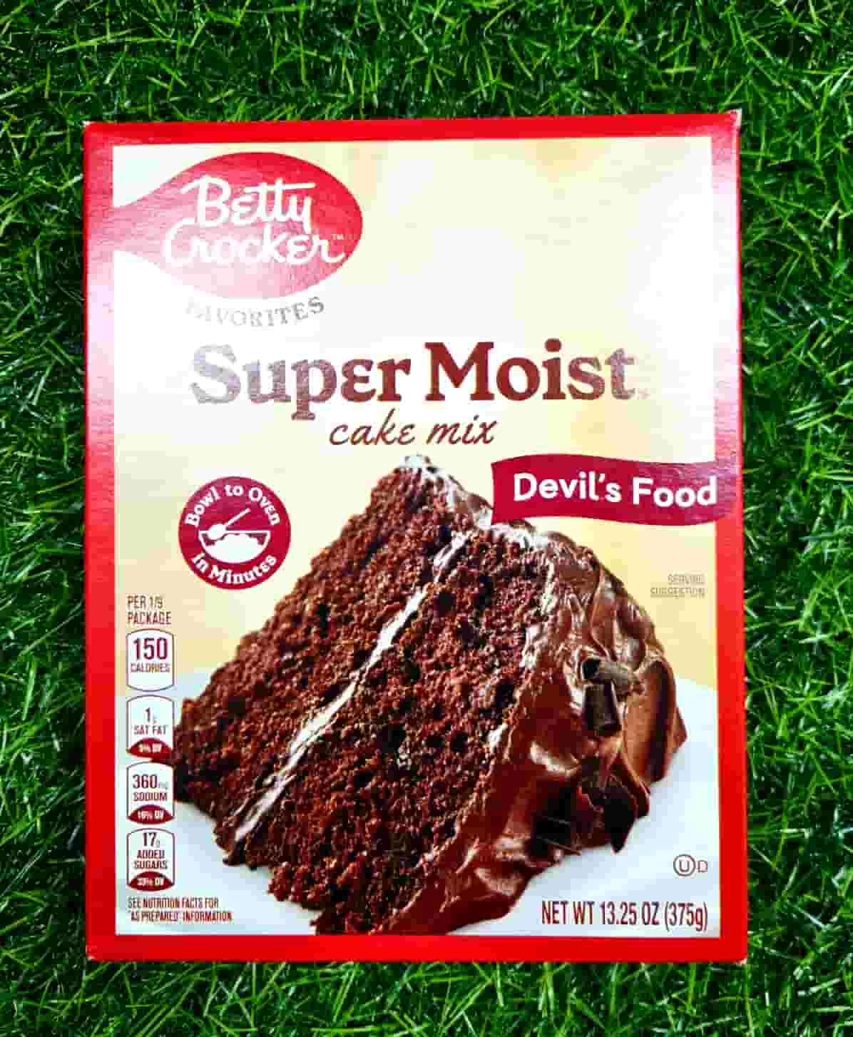 BETTY CROCKER DEVILS FOOD CAKE MIX 375G