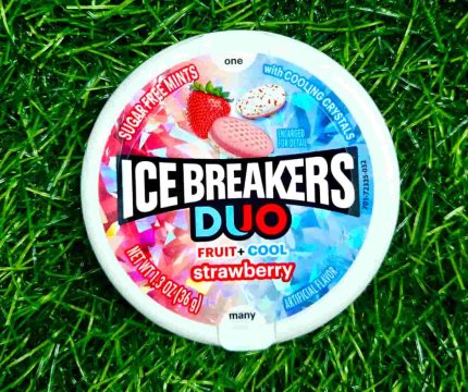 ICE BREAKERS DUO FRUIT COOL STRAWBERRY