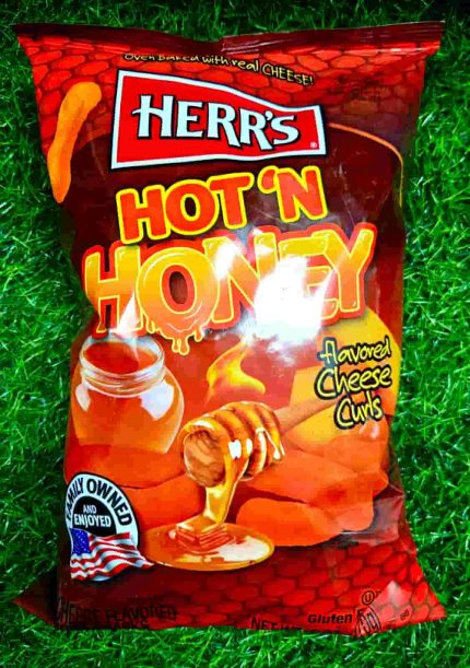 HERRS HOT N HONEY CHEESE CURLS 170G