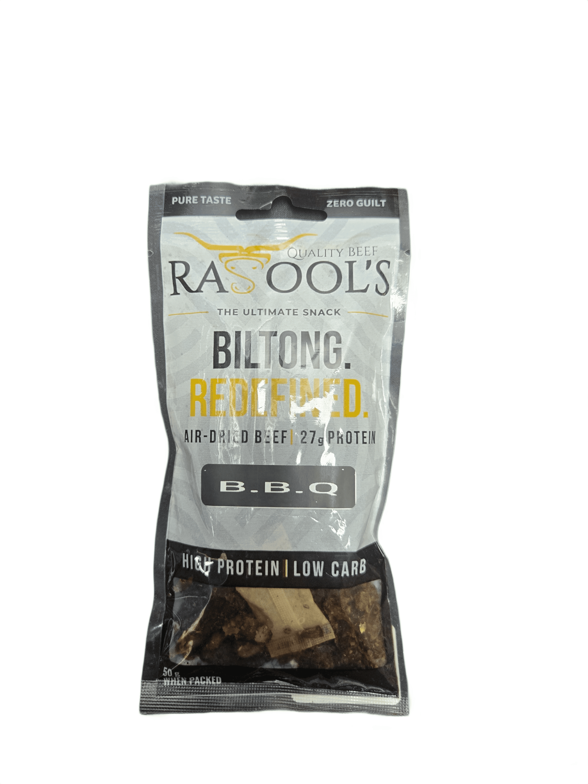 RB BBQ BILTONG 50G
