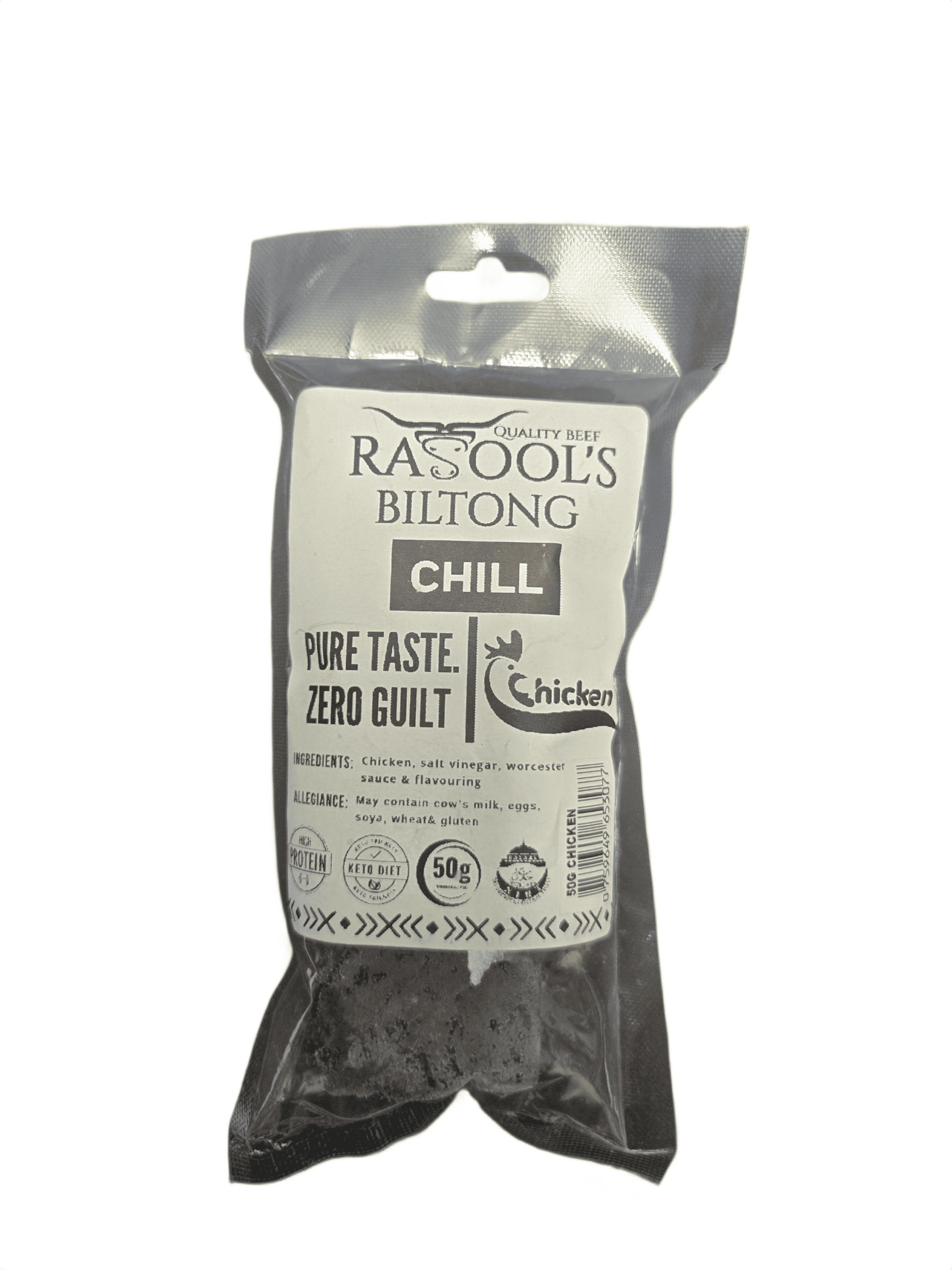 RB CHILLI CHICKEN BILTONG 50G