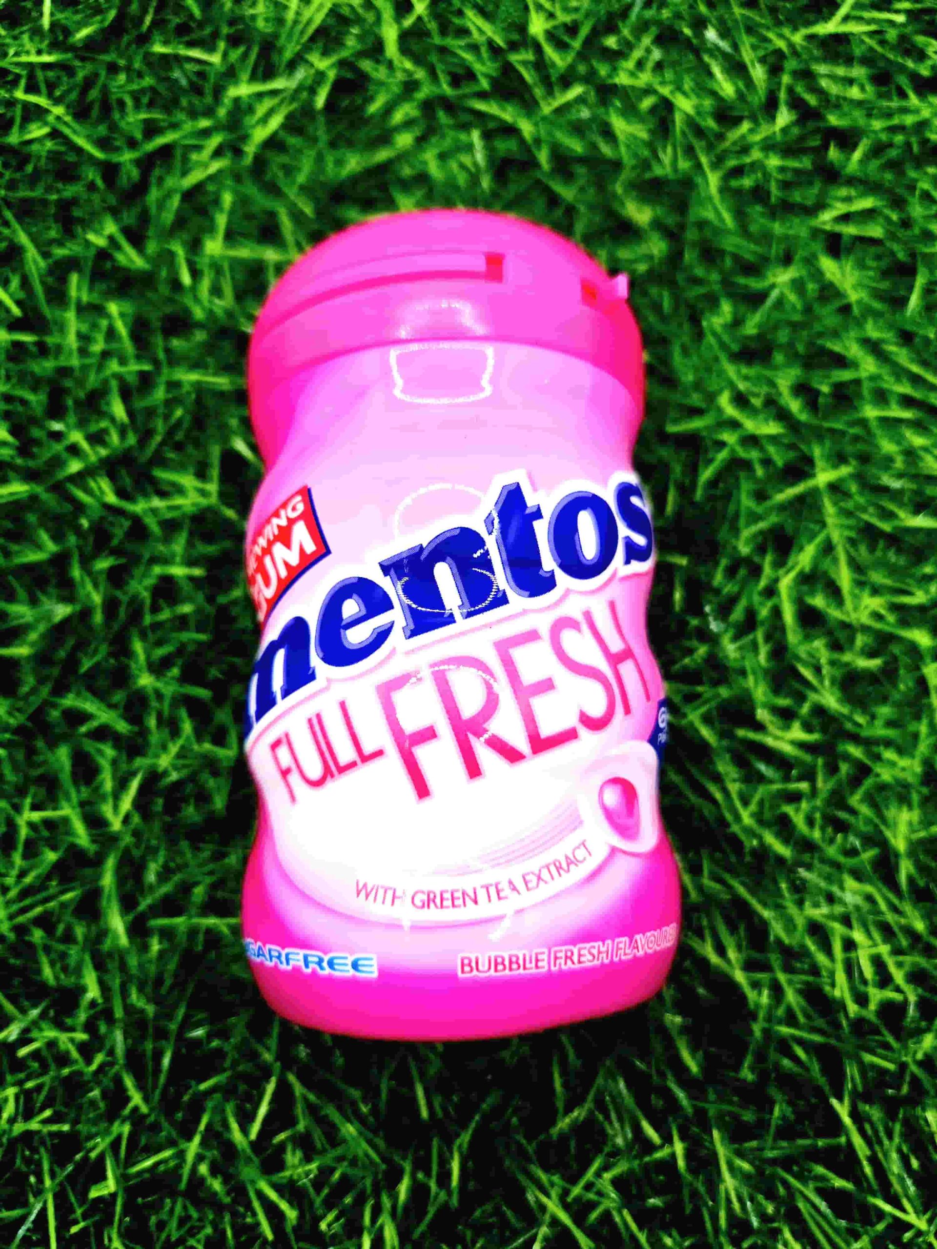 MENTOS BUBBLE FRESH BOTTLE 60PC