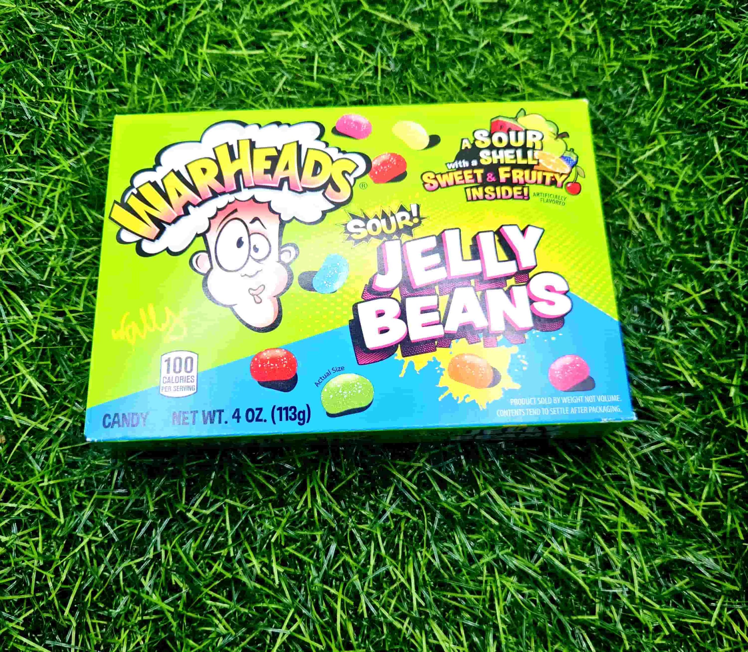 WARHEADS SOUR JELLY BEANS 113G