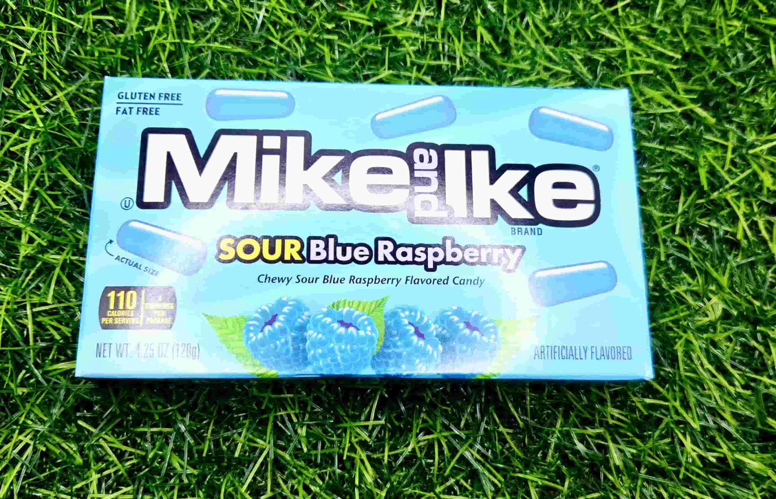MIKE & IKE SOUR BLUE RASPBERRY 120G