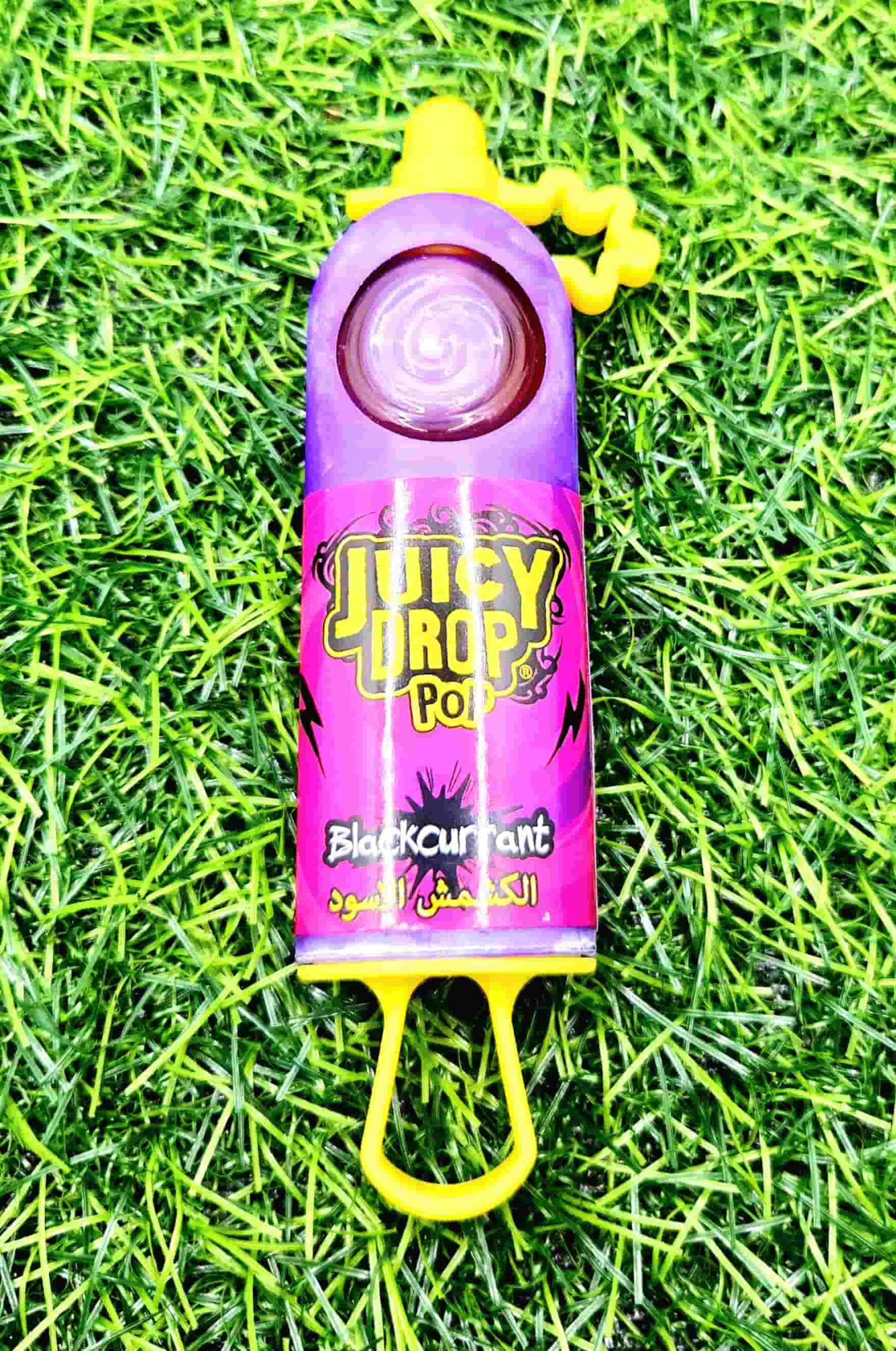 JUICY DROP POP STRAW BLACKCURRANT 26G