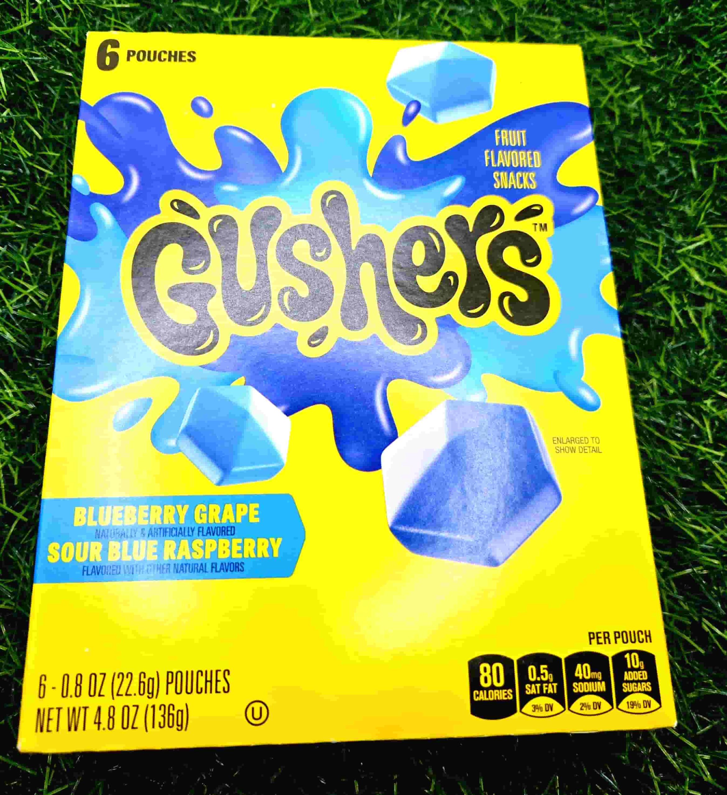 GUSHERS BLUEBERRY GRAPE SOUR BLUE RASP