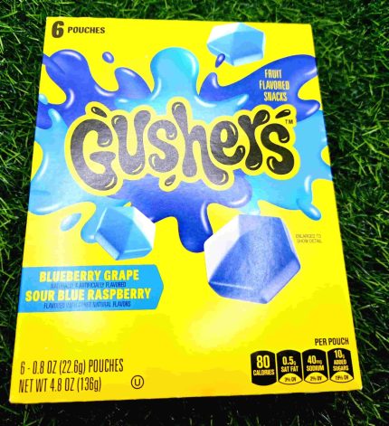 GUSHERS BLUEBERRY GRAPE SOUR BLUE RASP