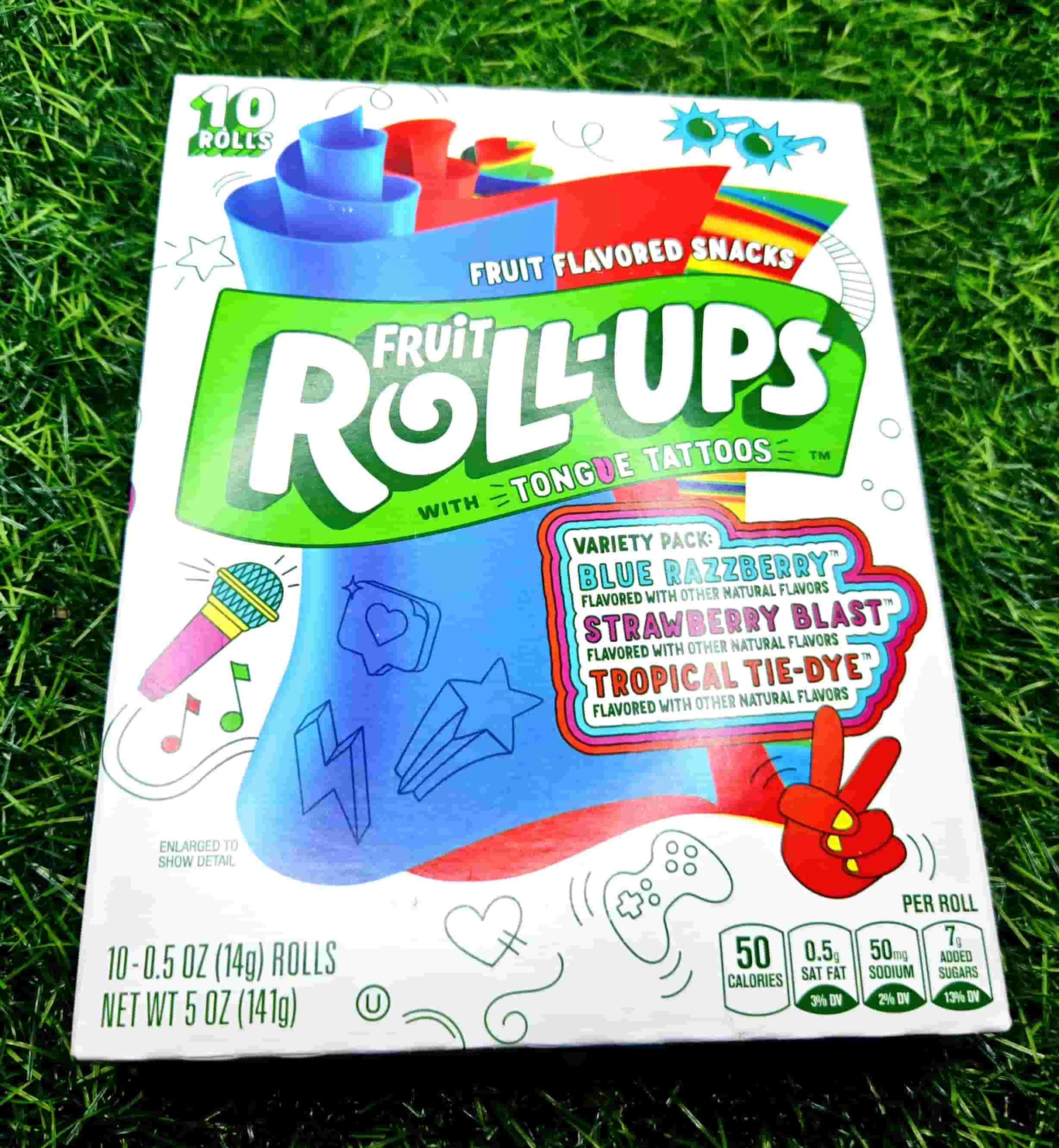 FRUIT ROLL UPS VARIETY PACK 141G