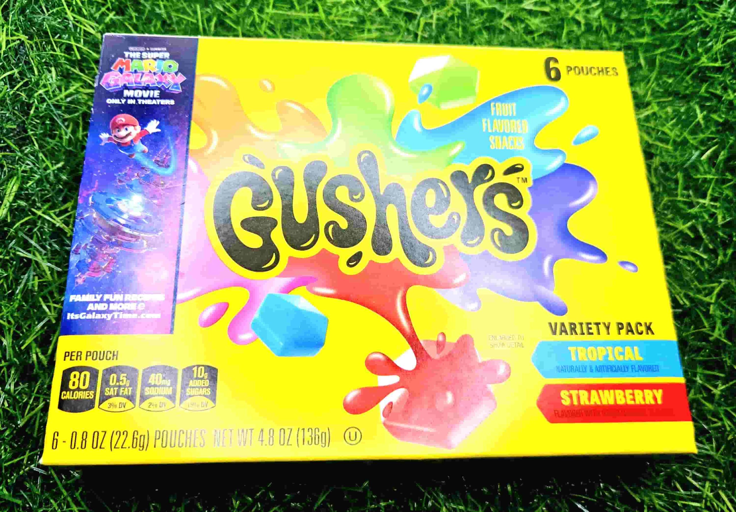 GUSHERS VARIETY PACK 136G