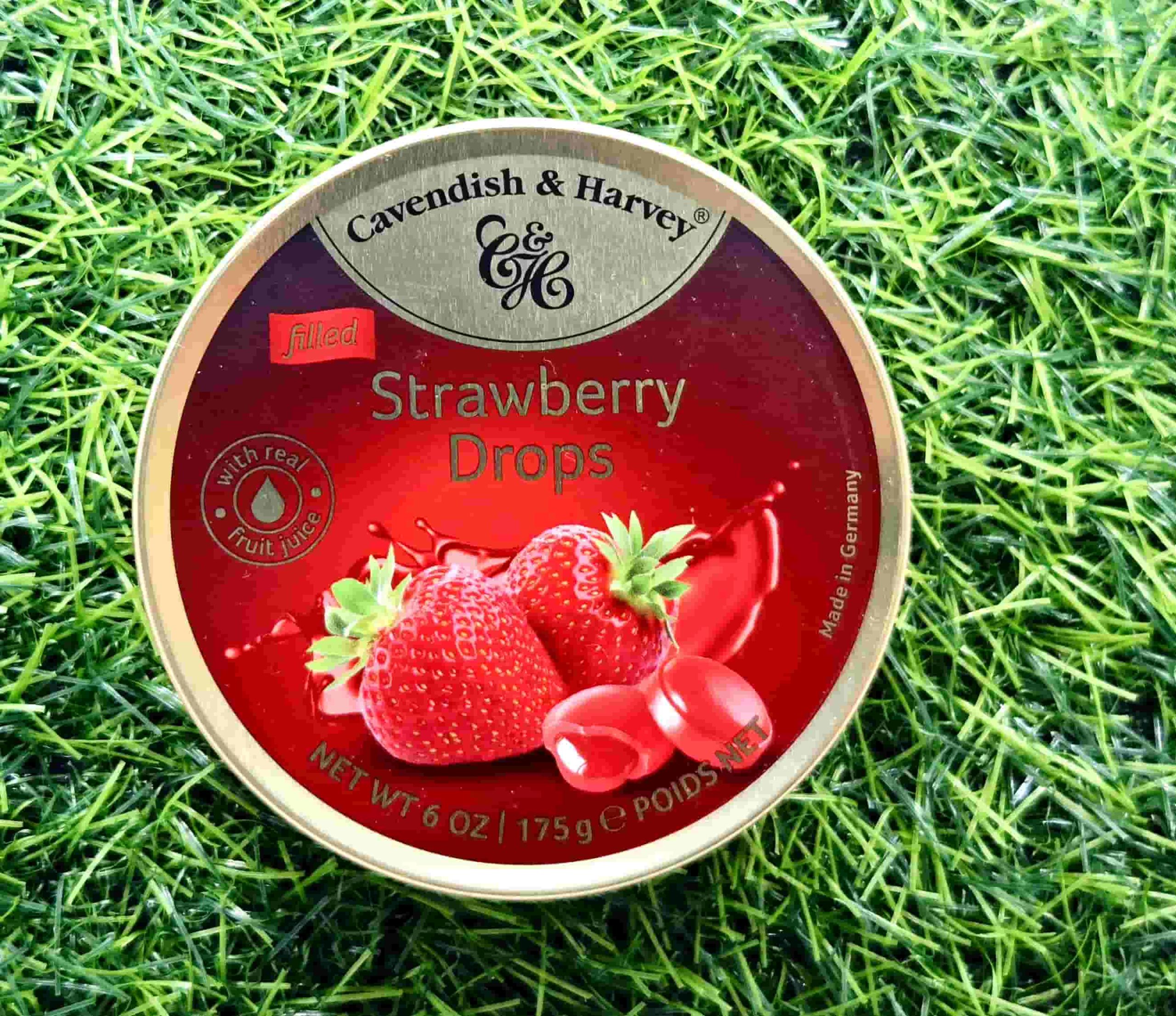 CAVENDISH STRAWBERRY DROPS 175G