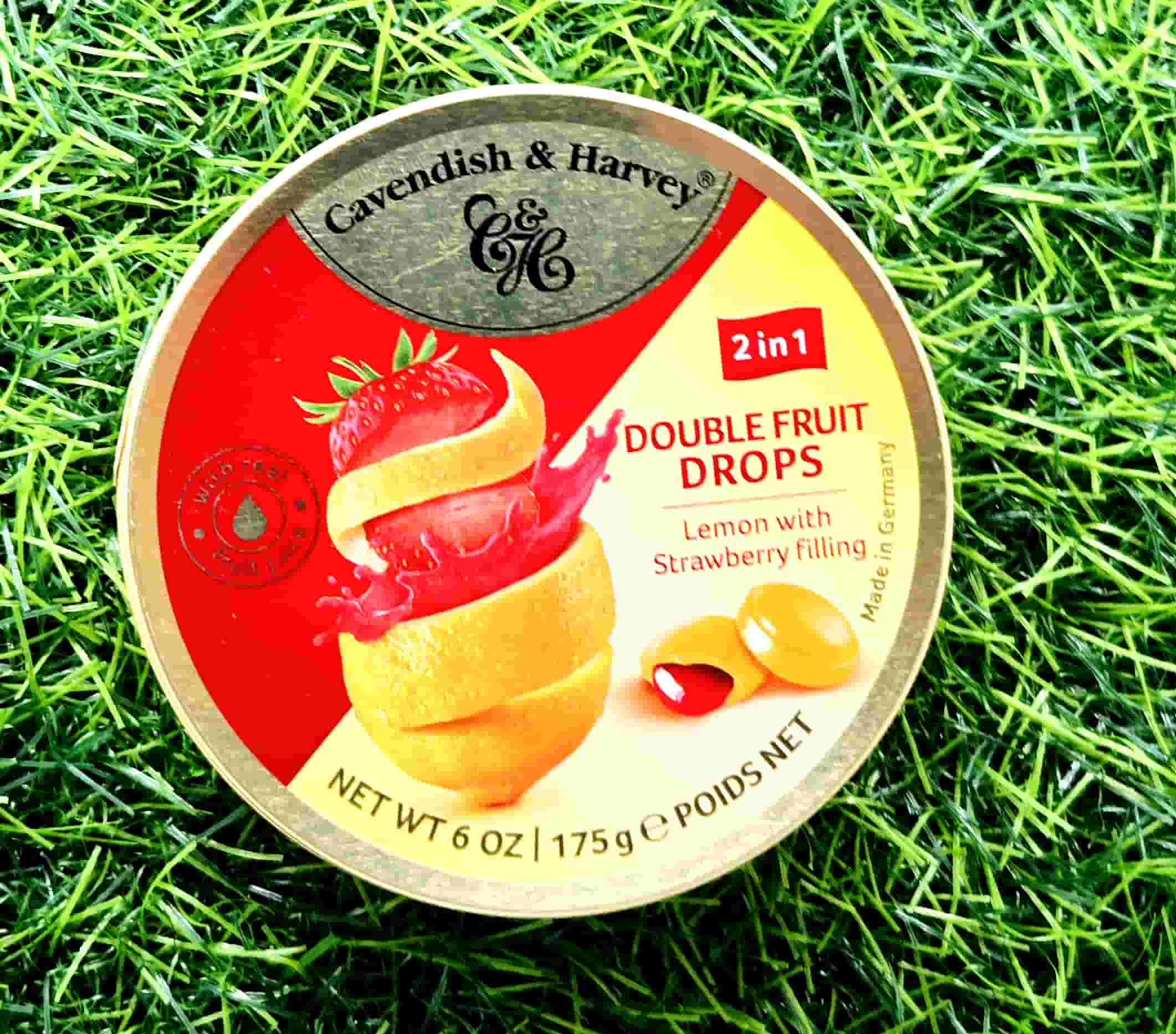 CAVENDISH DUOS LEMON/STRAWBERRY TIN