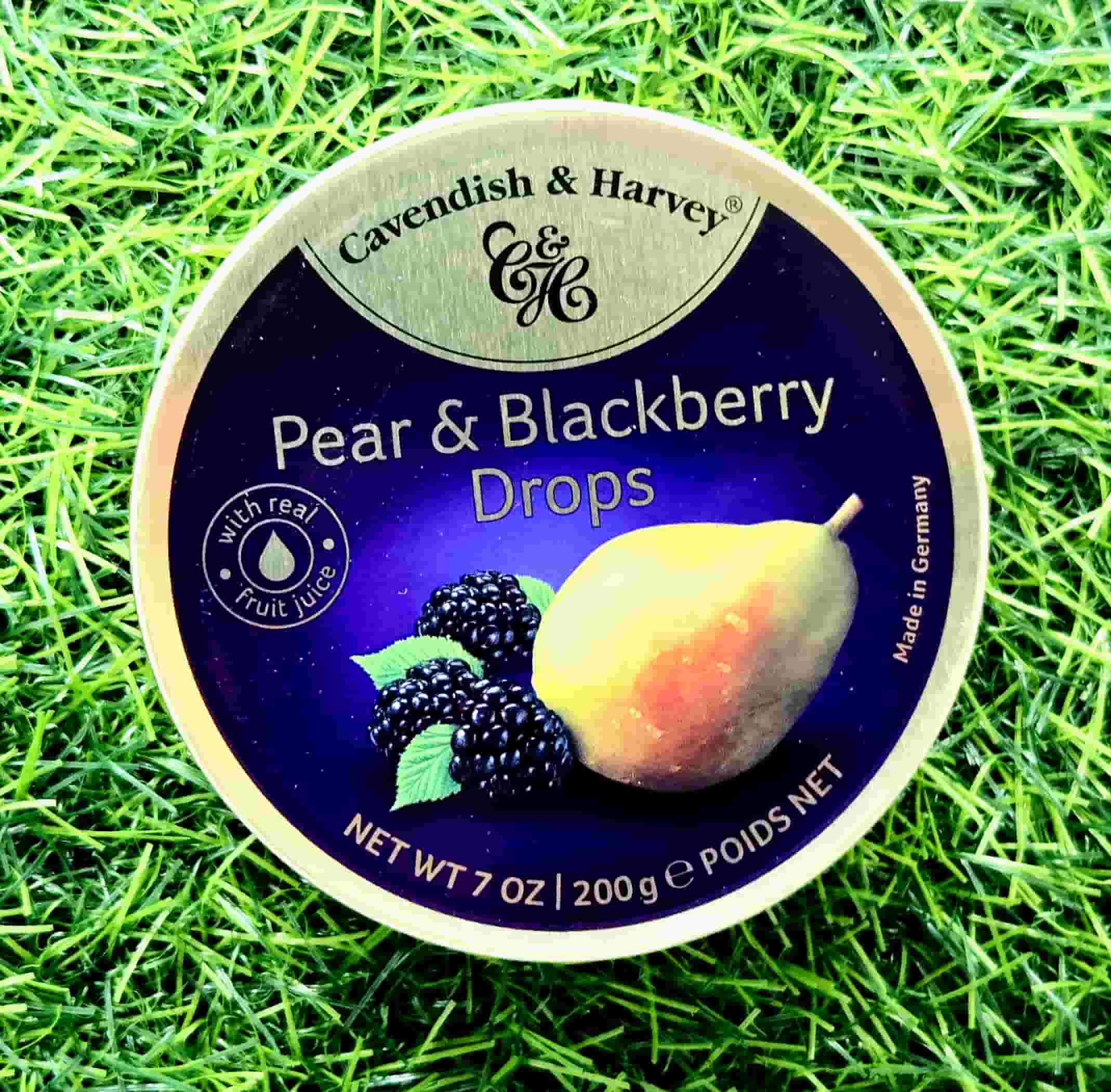 CAVENDISH PEAR&BLACKBERRY DROPS 200G