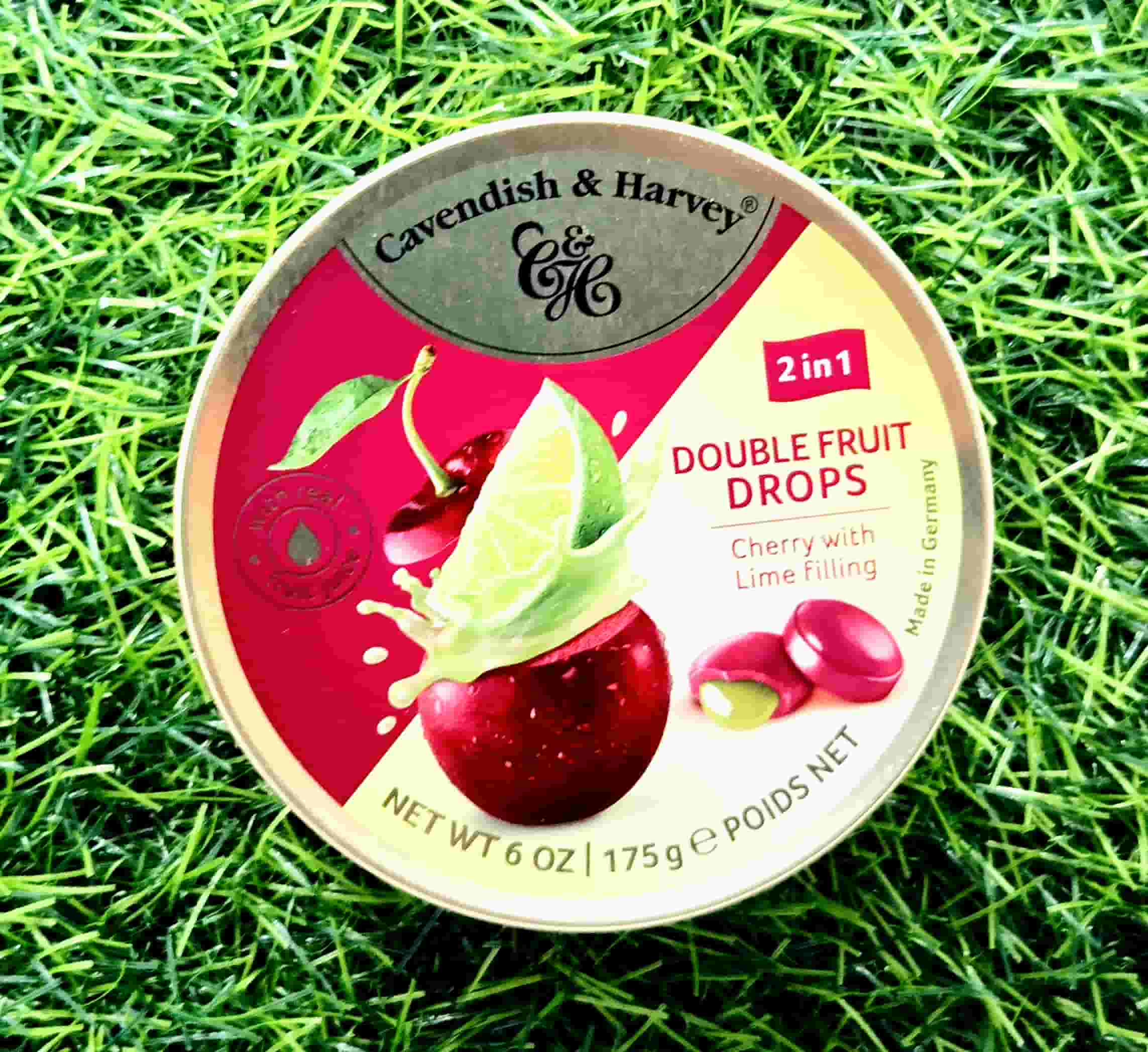 CAVENDISH CHERRY/LIME TIN