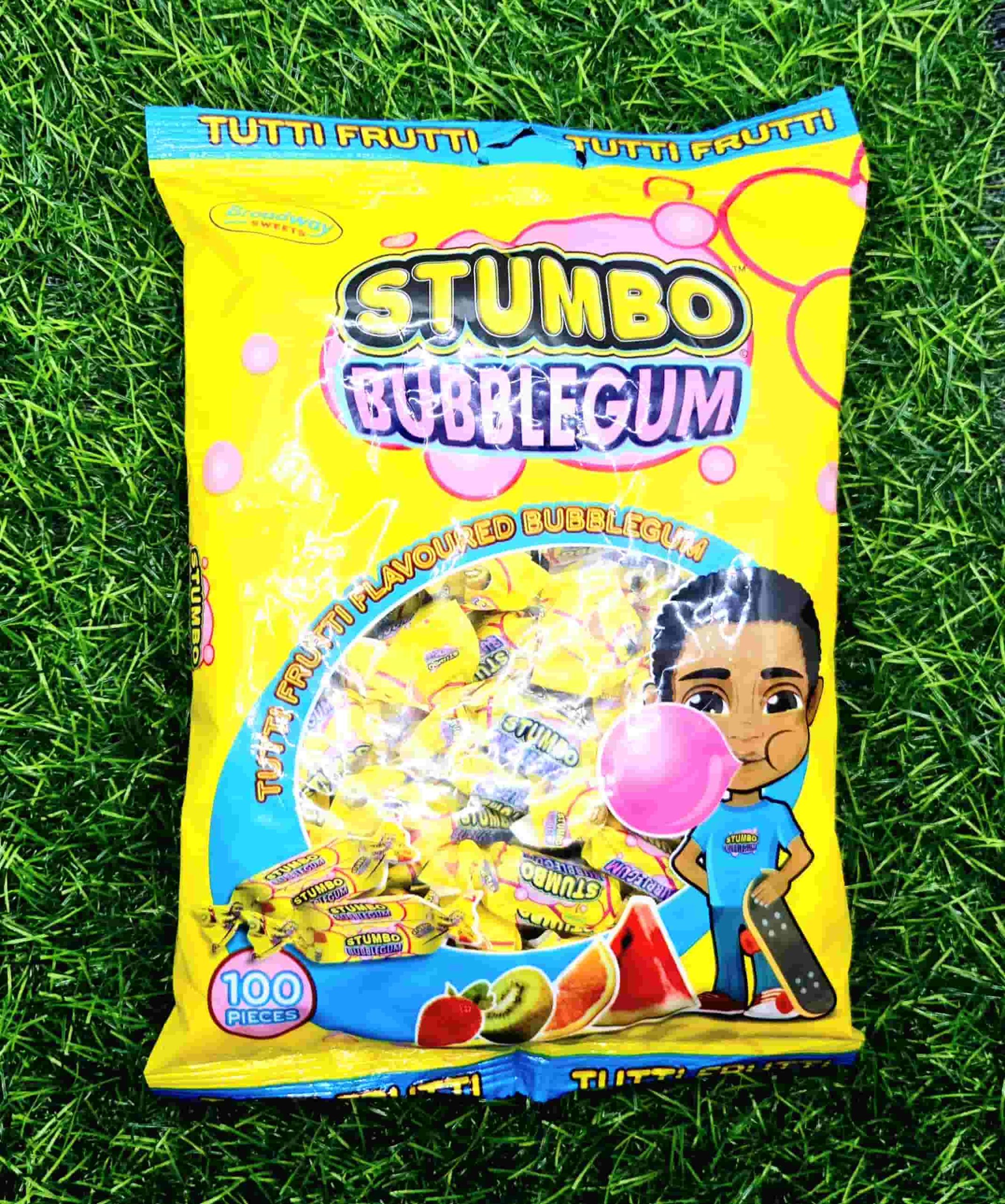 STUMBO BUBBLEGUM TUTTI FRUTTI 100`S 500G