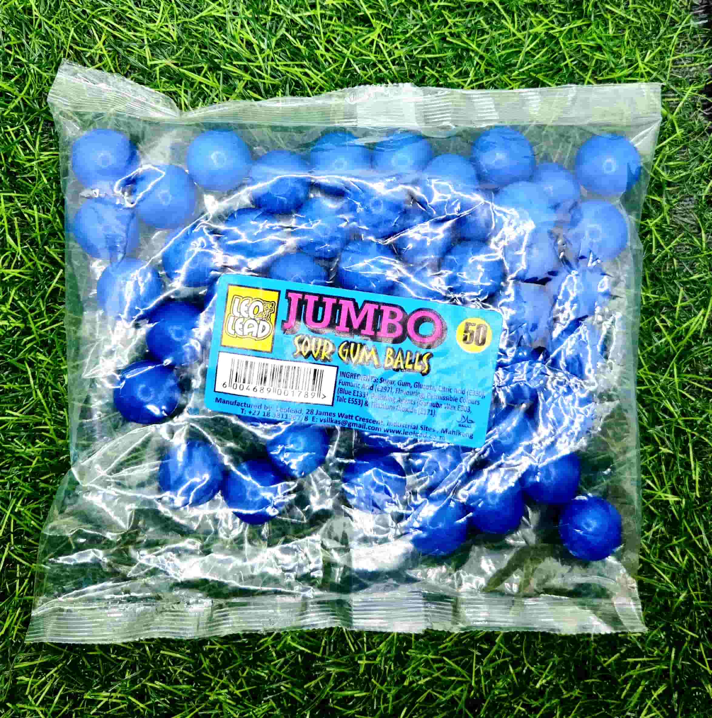 LEOLEAD JUMBO SOUR GUM BALLS 50S