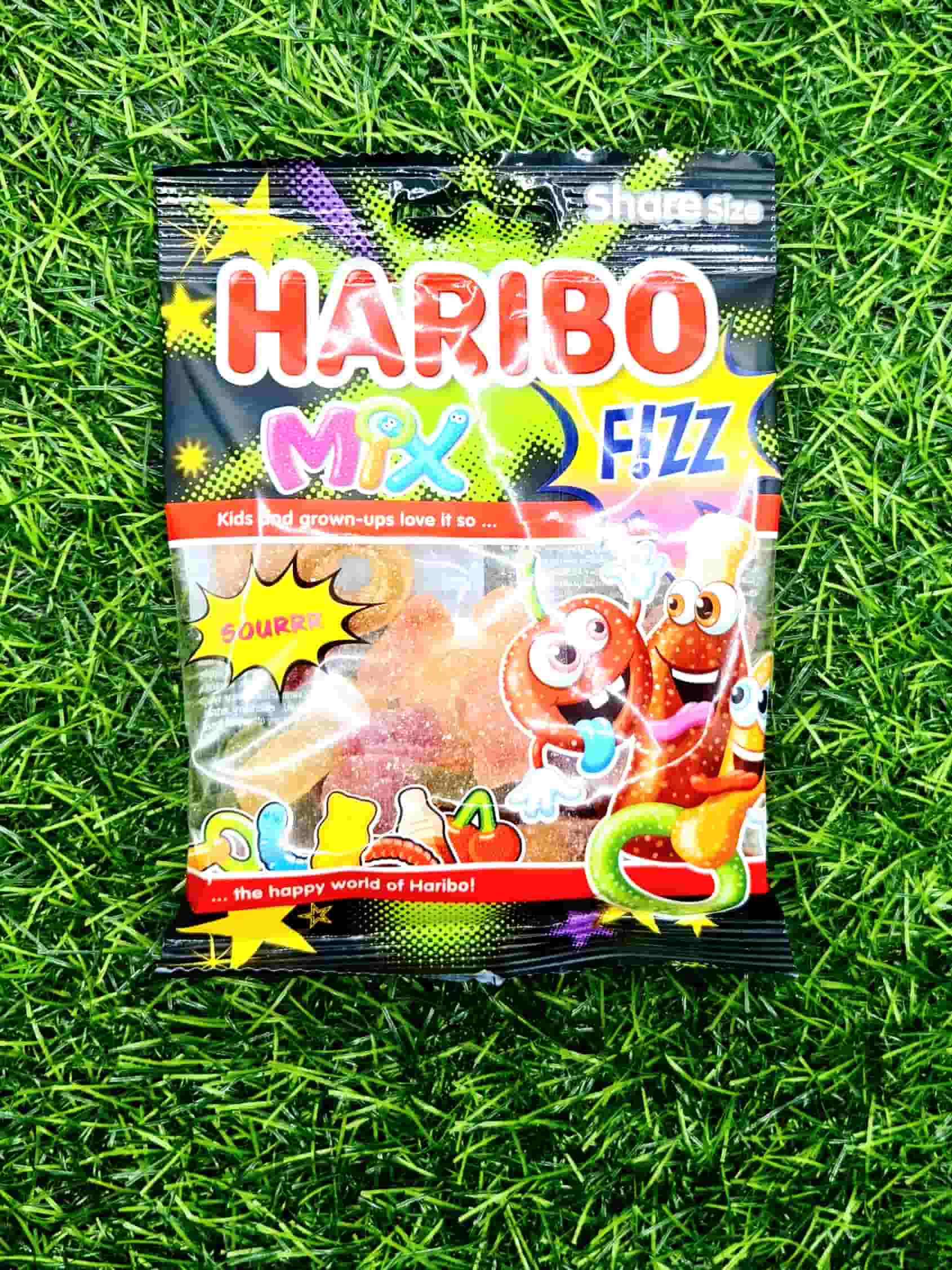 HARIBO FIZZY MIX SOUR 70G