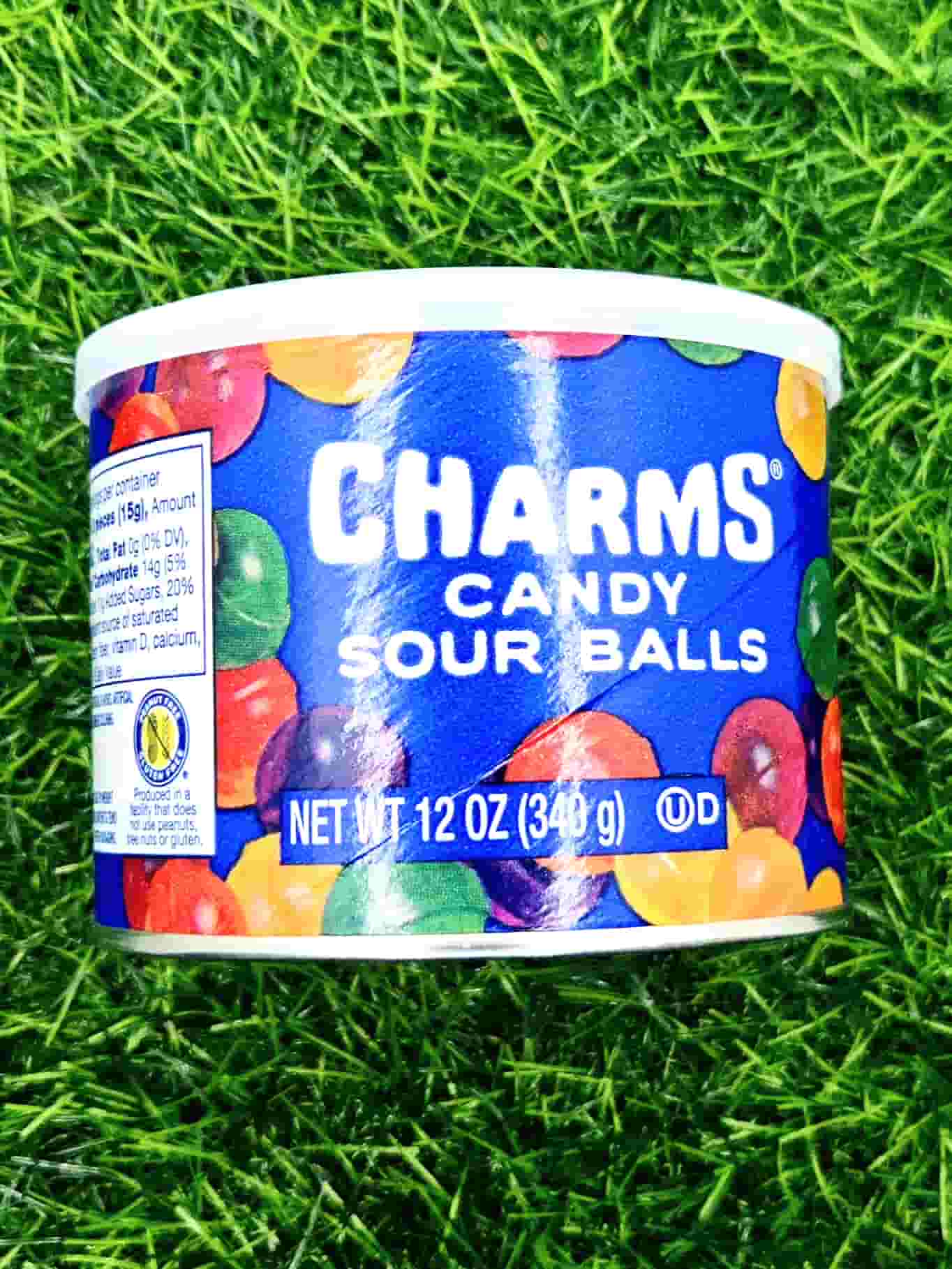 CHARMS CANDY SOUR BALLS TINS