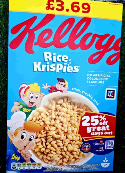 KELLOGS RICE KRISPIES 430G