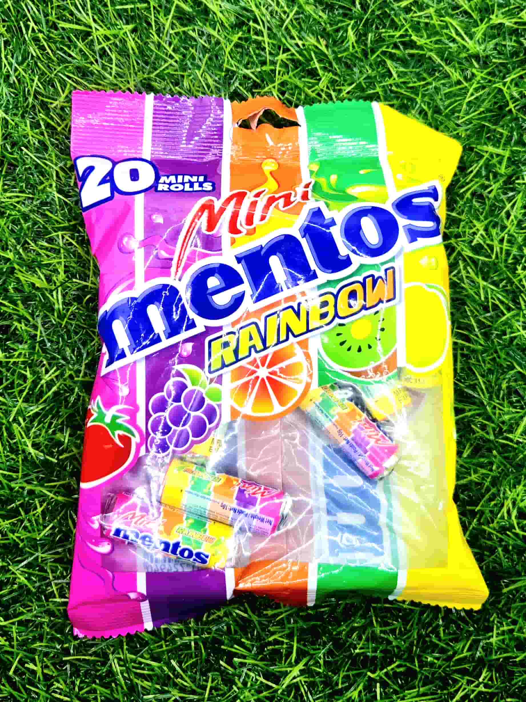 MENTOS MINI RAINBOW 20ROLLS