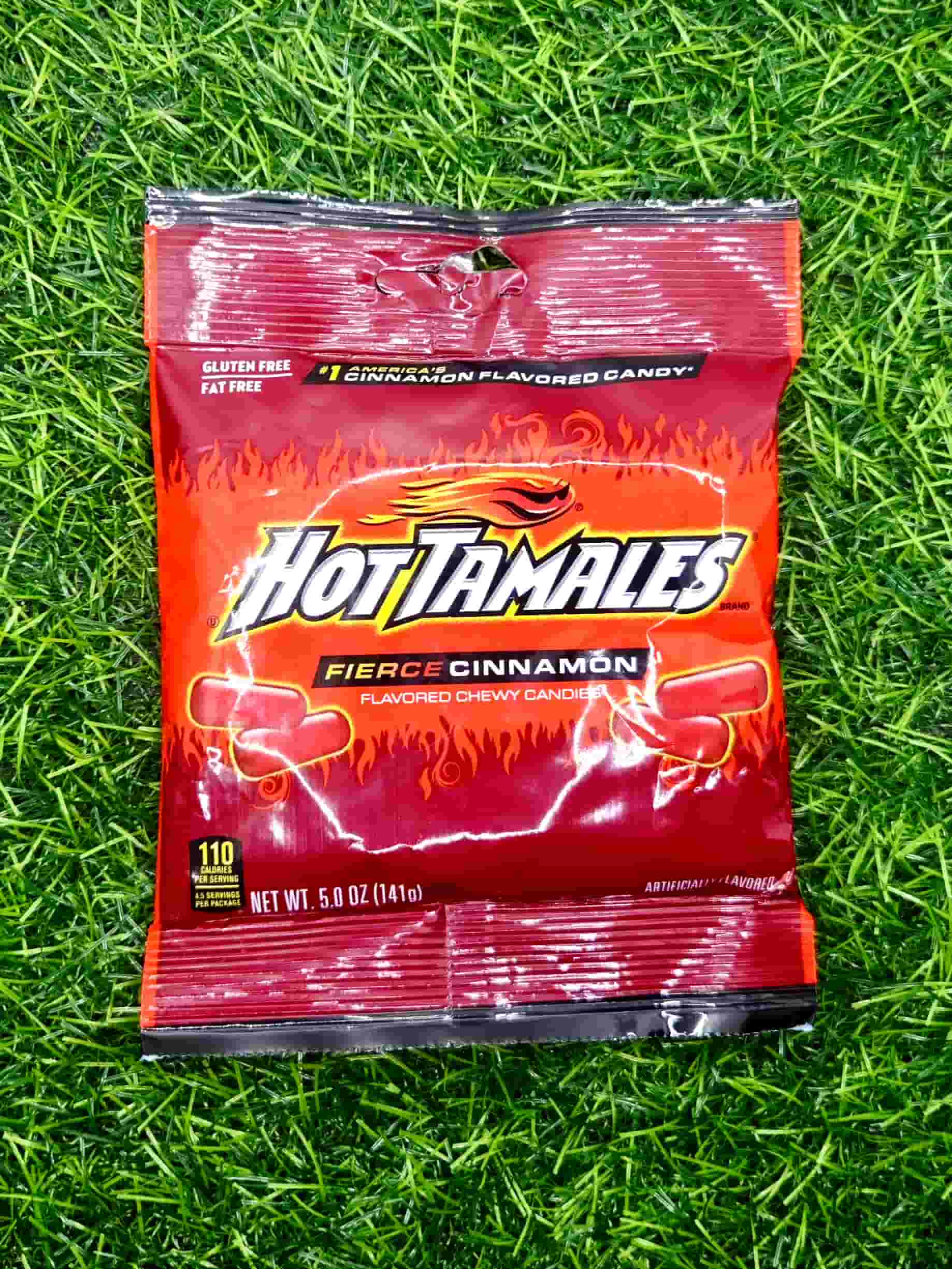 HOT TAMALES FIERCE CINNAMON PEG BAG 141G
