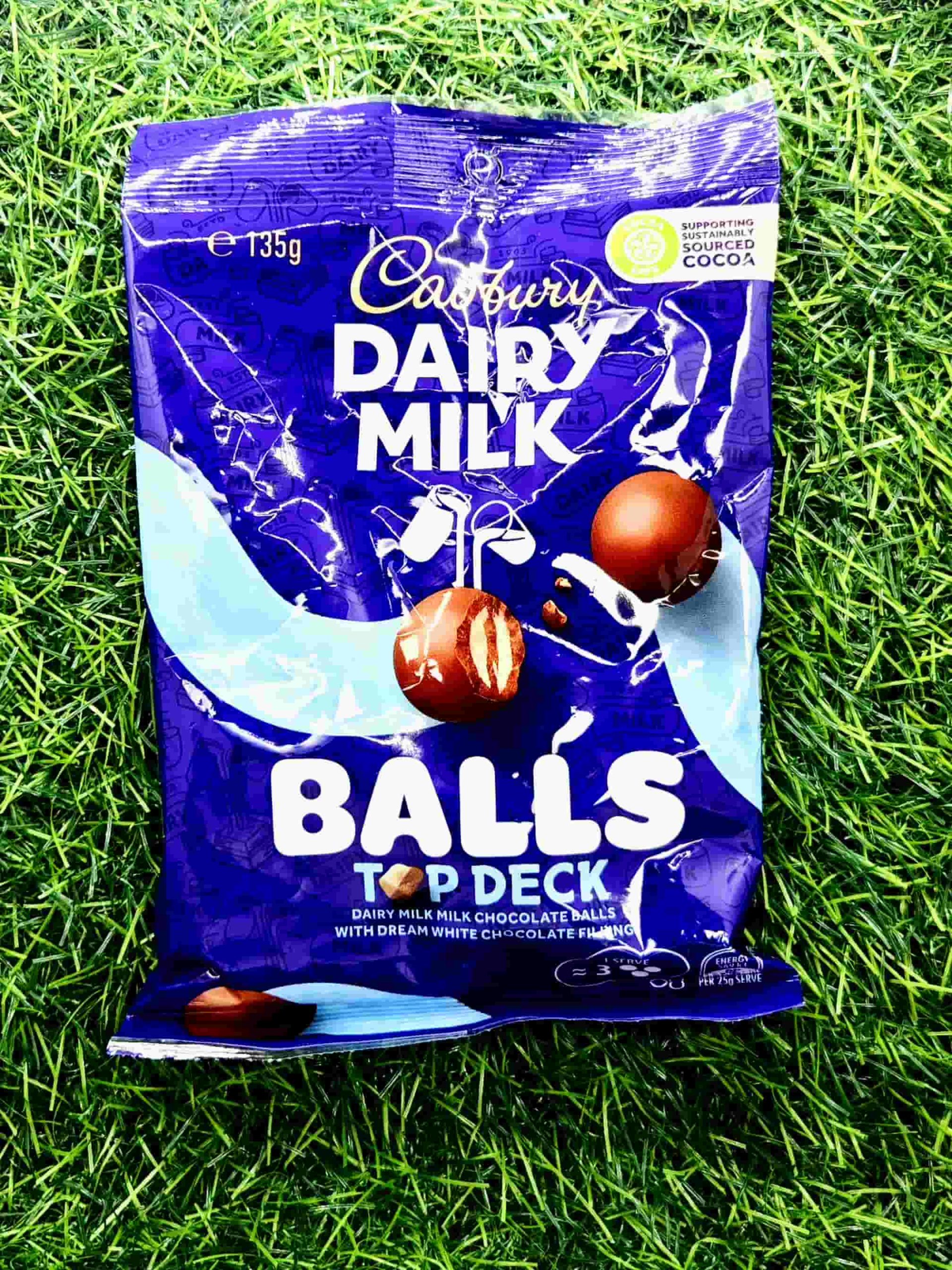 CADBURY TOP DECK BALLS 135G