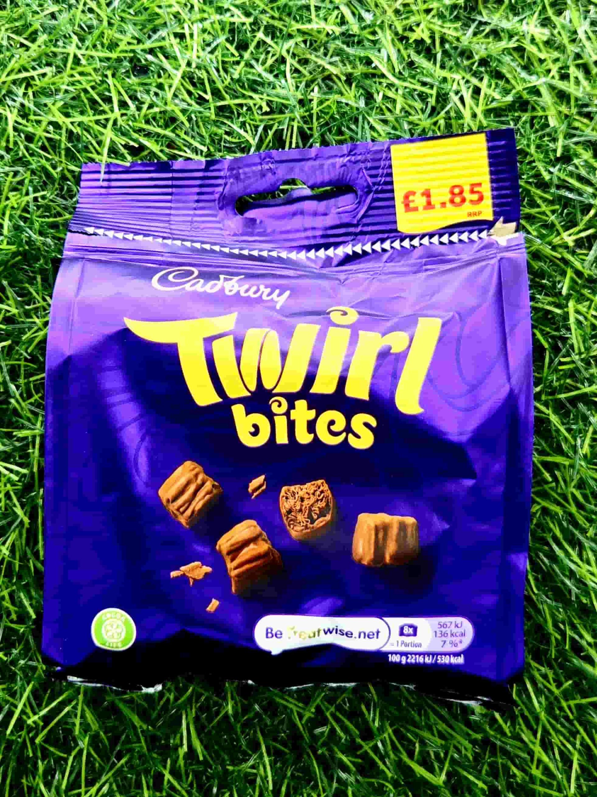 CADBURY TWIRL BITES POUCH 85G