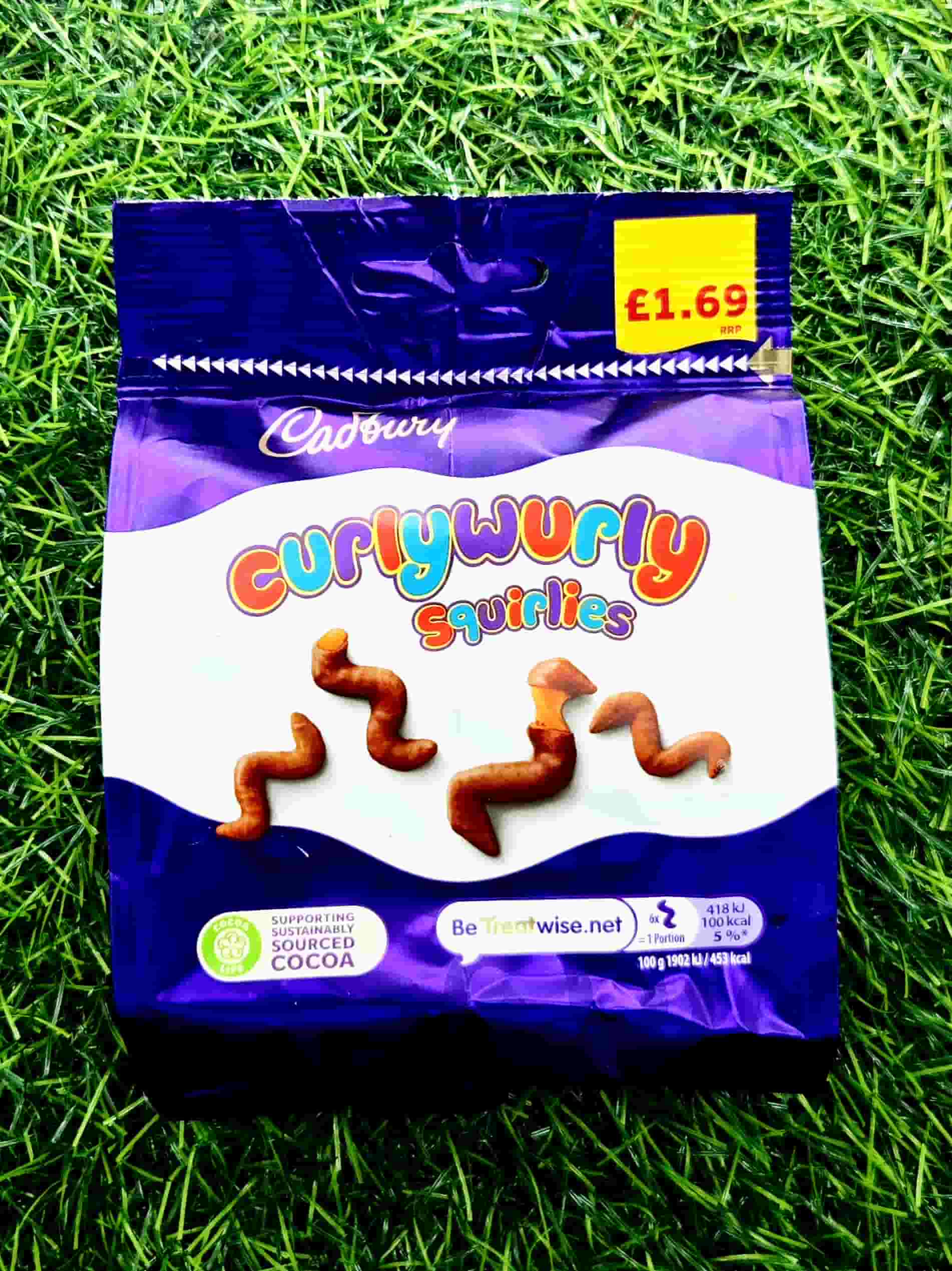 CADBURY CURLYWURLY SQUIRLIES POUCH 85G