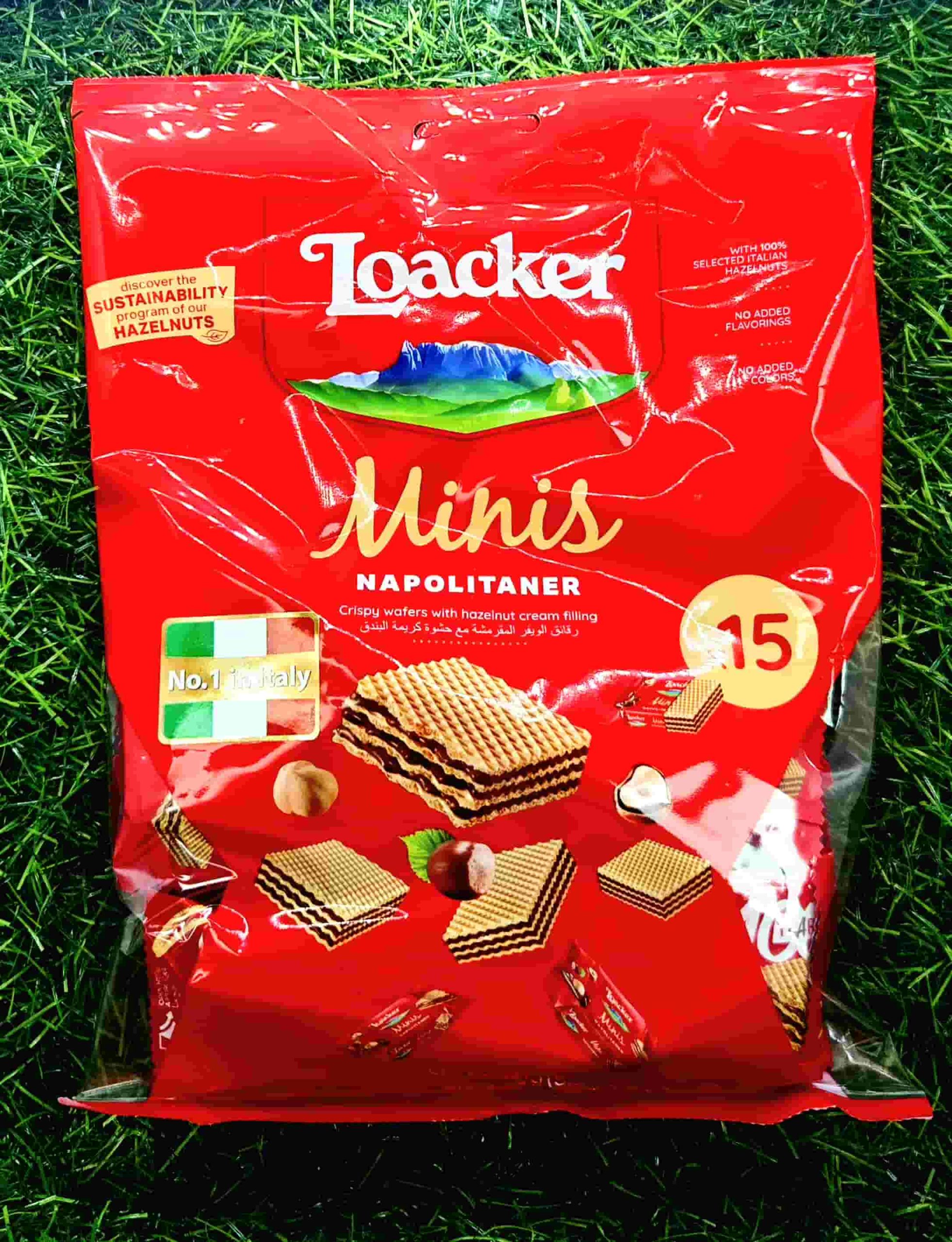 LOACKER MINIS NAPOLITANER 15S 150G