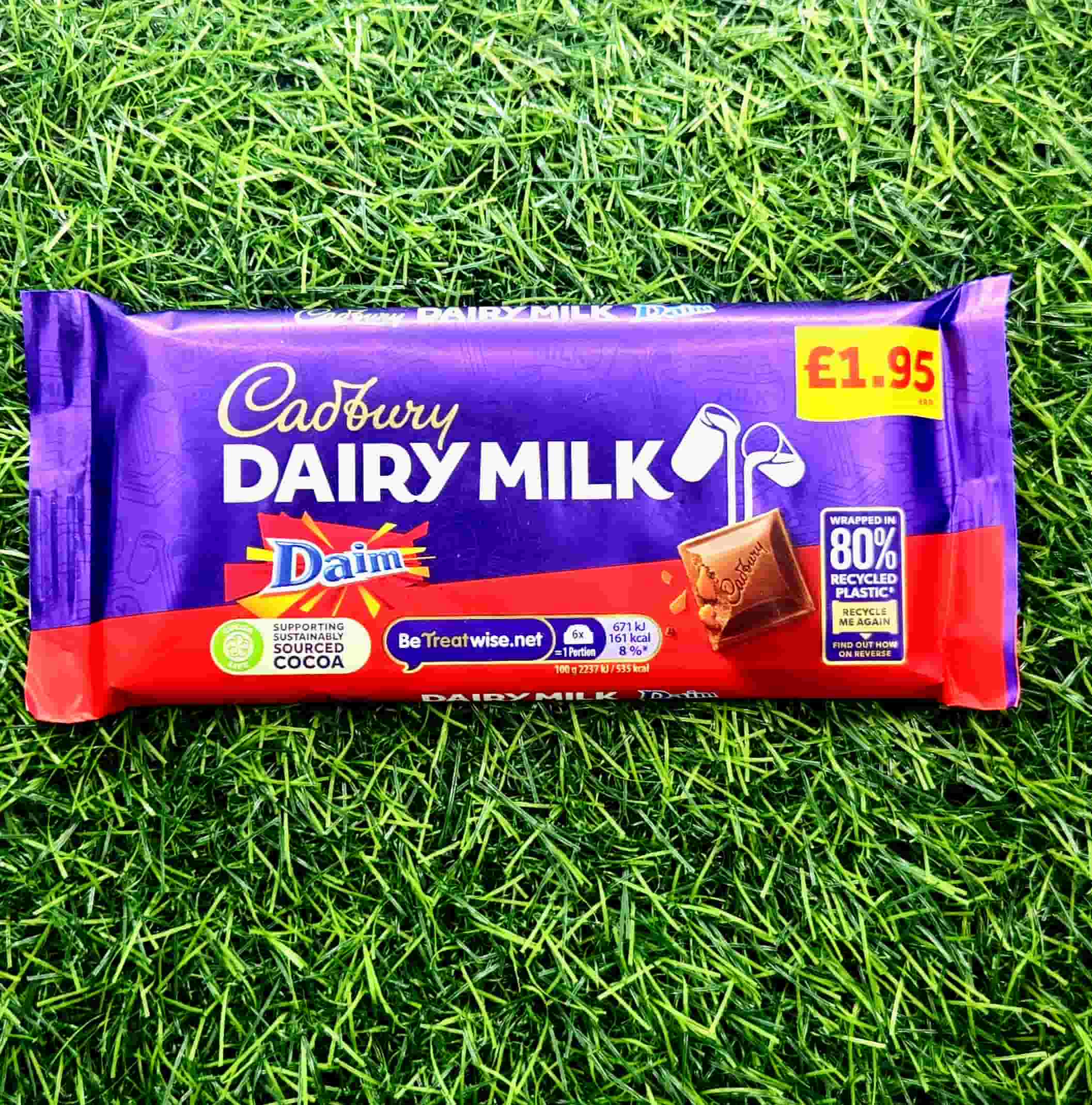CADBURY DAIRY MILK DAIM SLAB 120G
