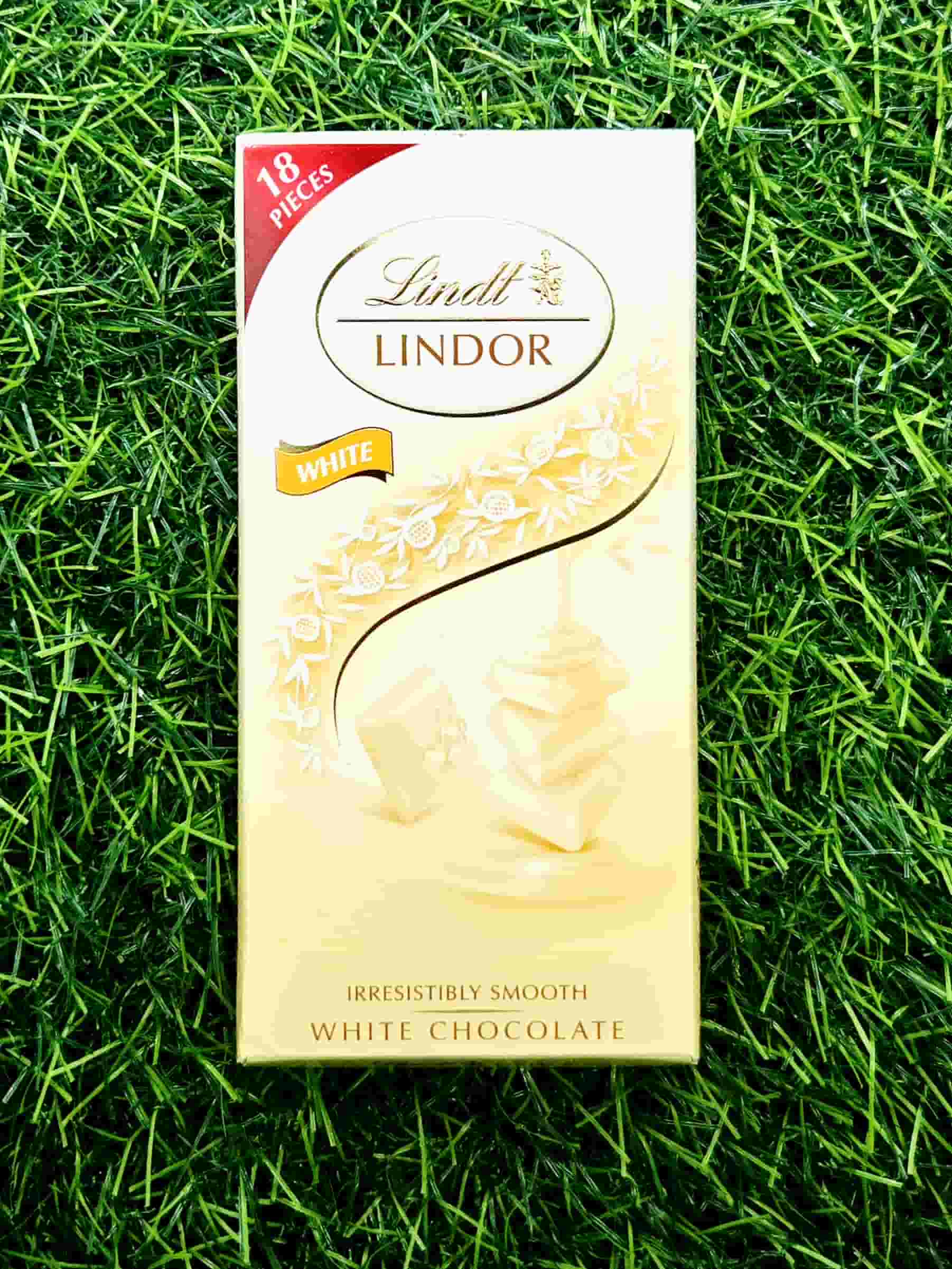 LINDT WHITE 100G SLAB