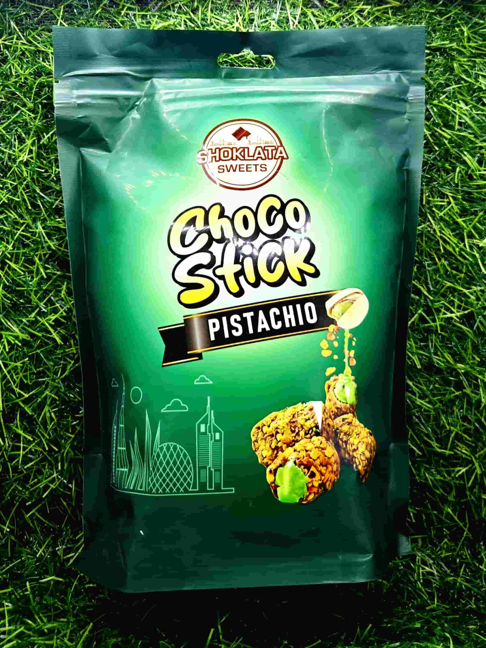SHOKLATA SWEETS CHOCO STICK PISTACHIO