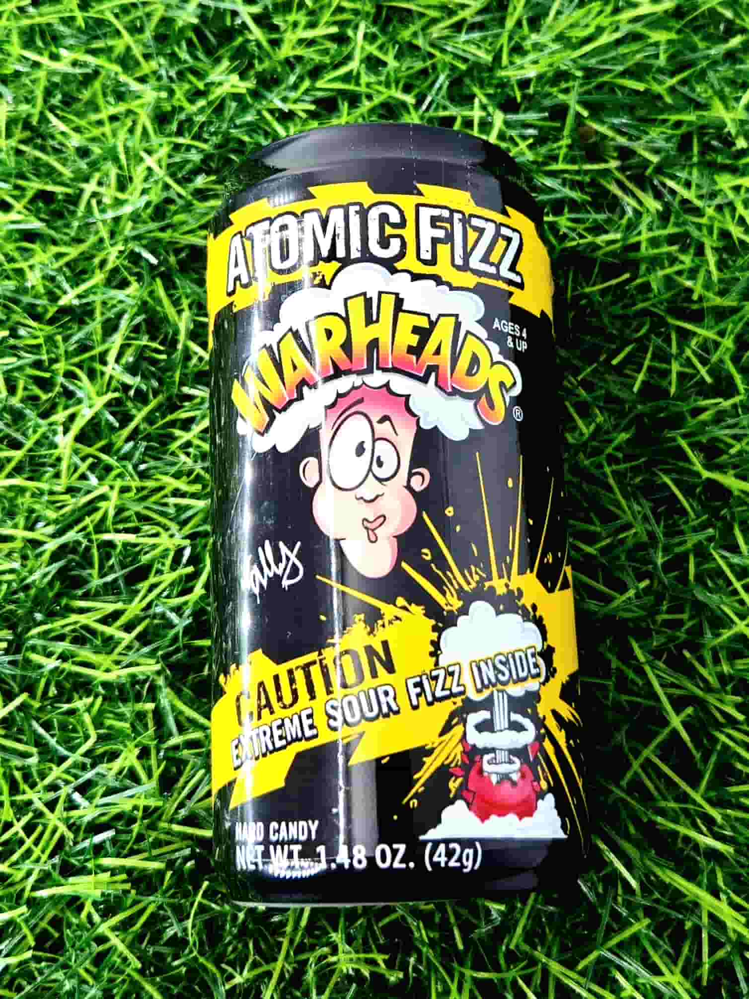WARHEADS ATOMIC FIZZ EXTREME SOUR 42G