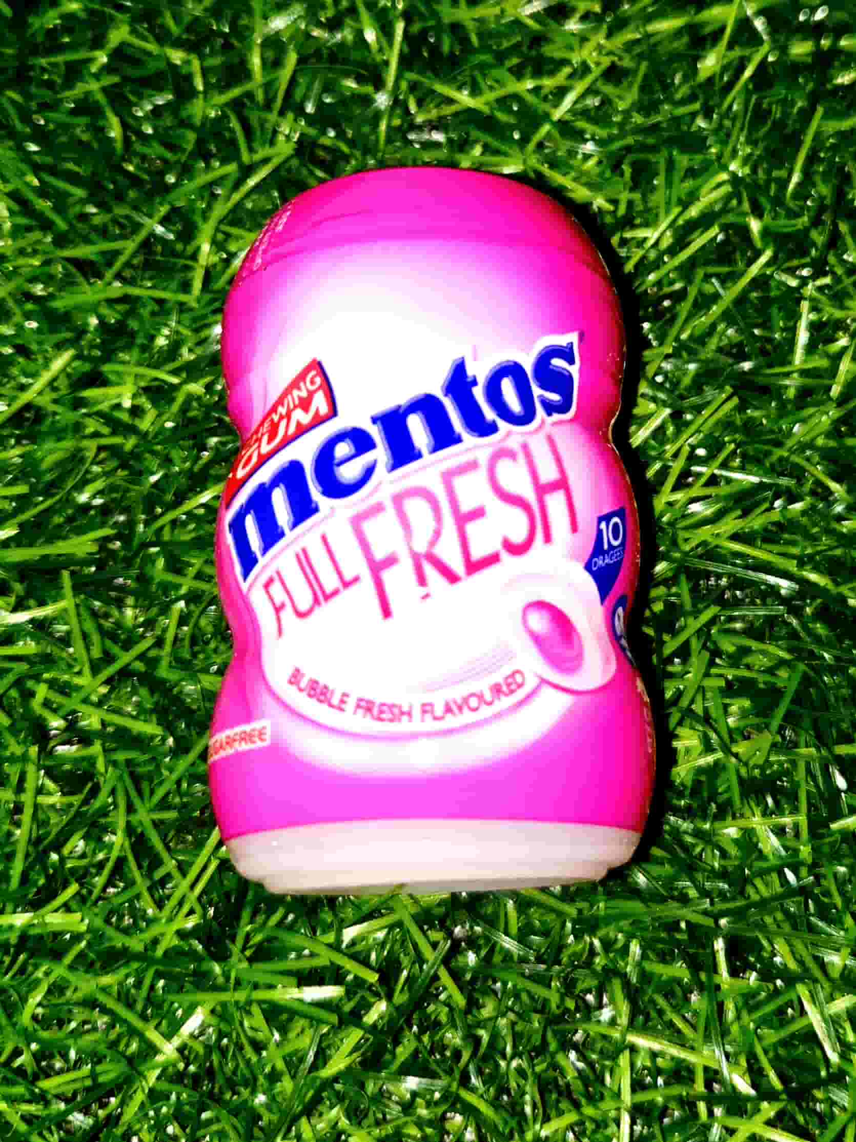 MENTOS GUM BOTTLE BUBBLE FRESH 17.5G