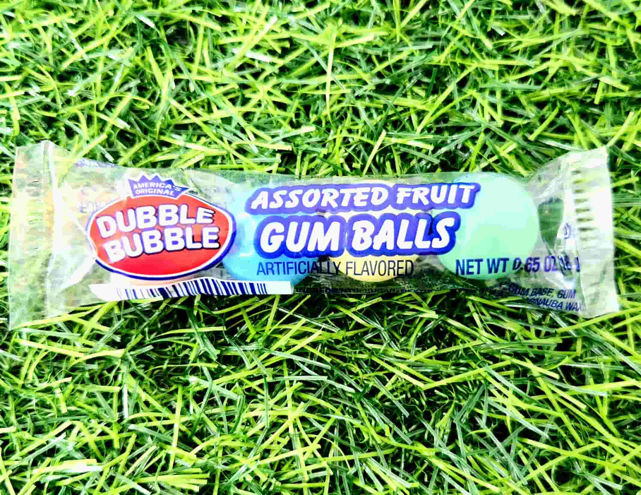 DUBBLE BUBBLE MINI GUM BALLS 4S