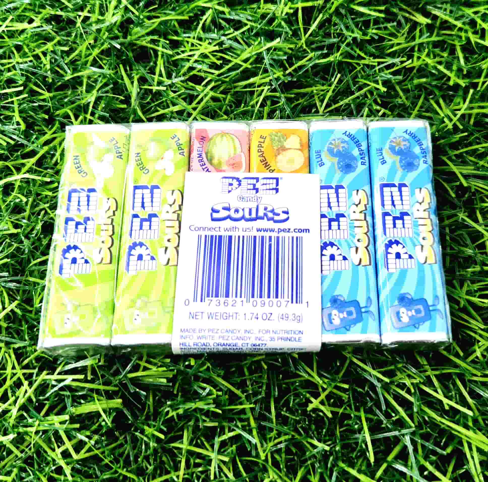 PEZ CANDY ROLLS SOURS 6PK