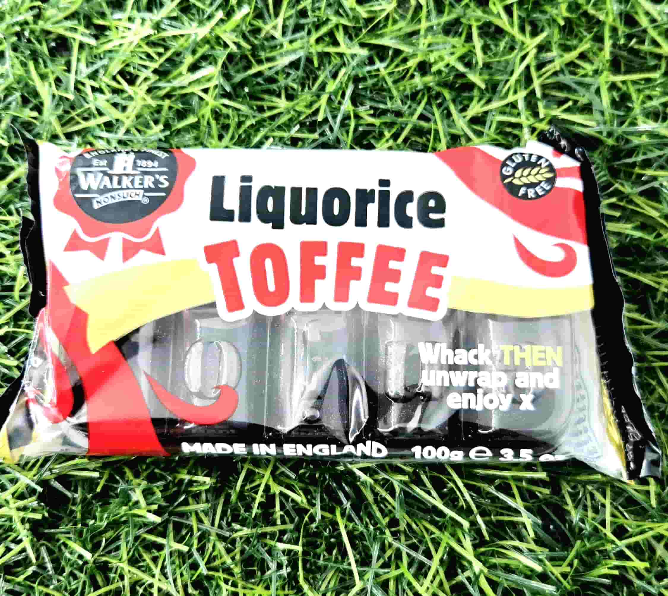 WALKERS LIQUORICE TOFFEE 100G