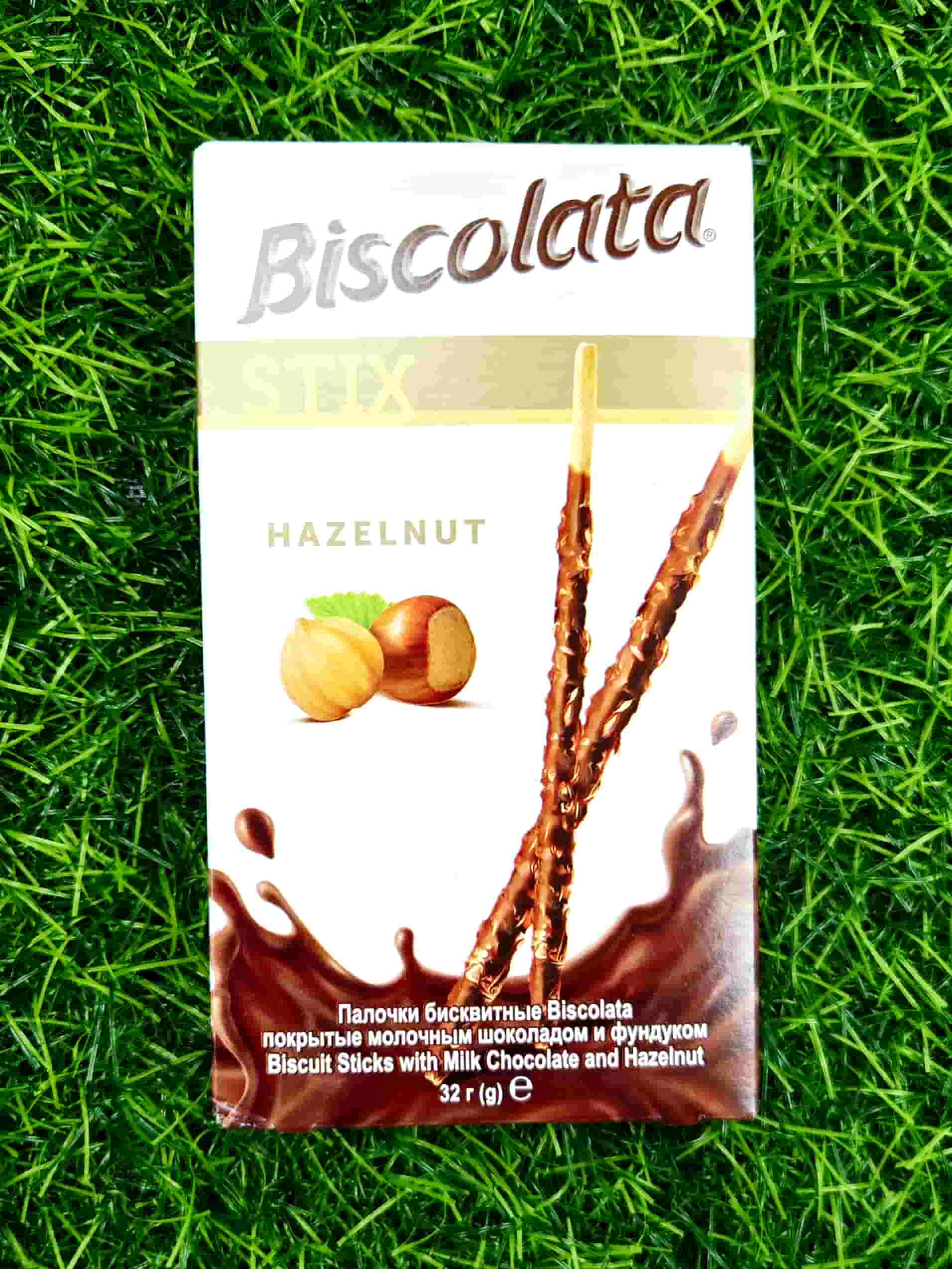 BISCOLATA STIX HAZELNUT