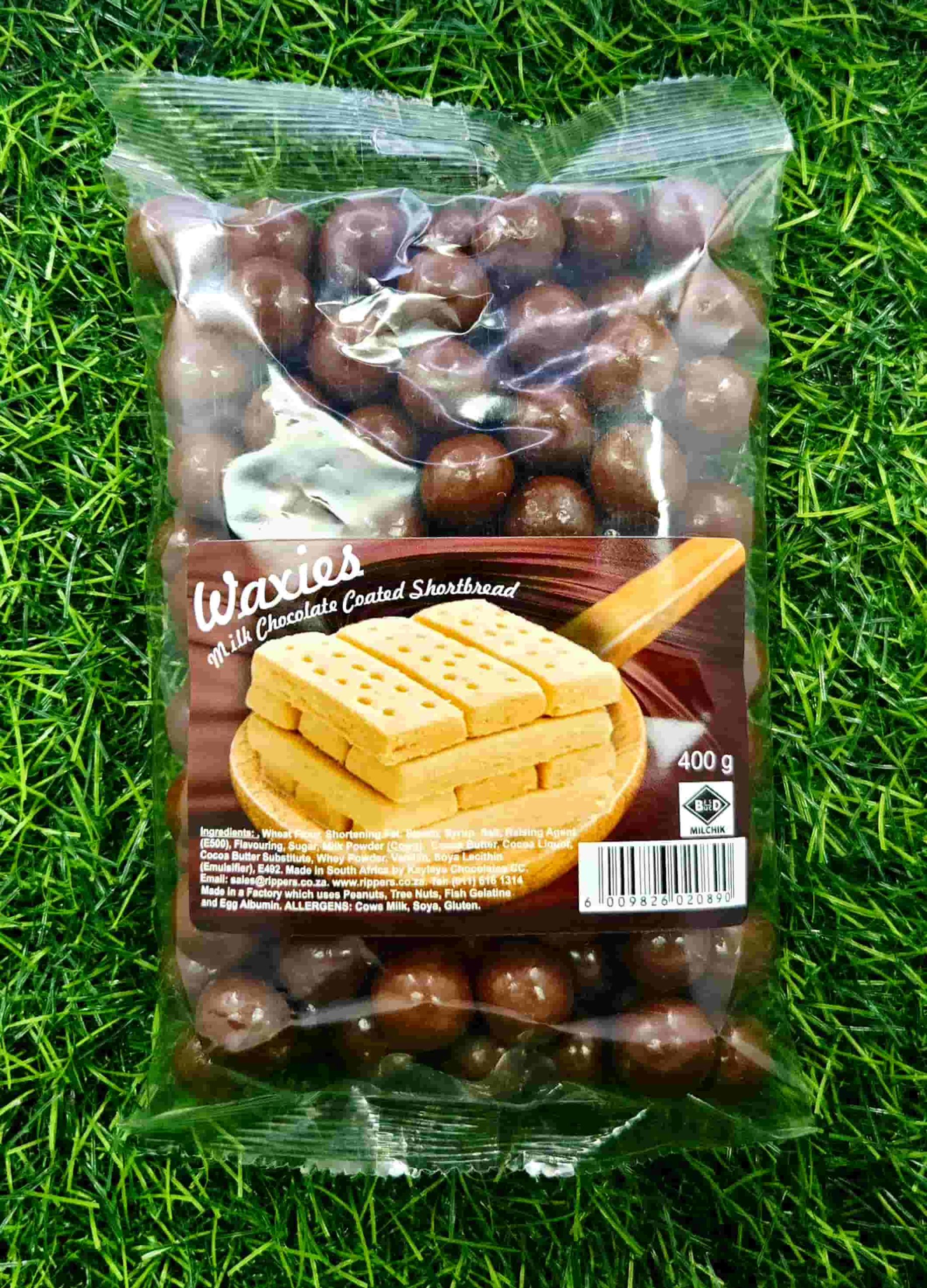 WAXIES CHOC SHORTBREAD 400G