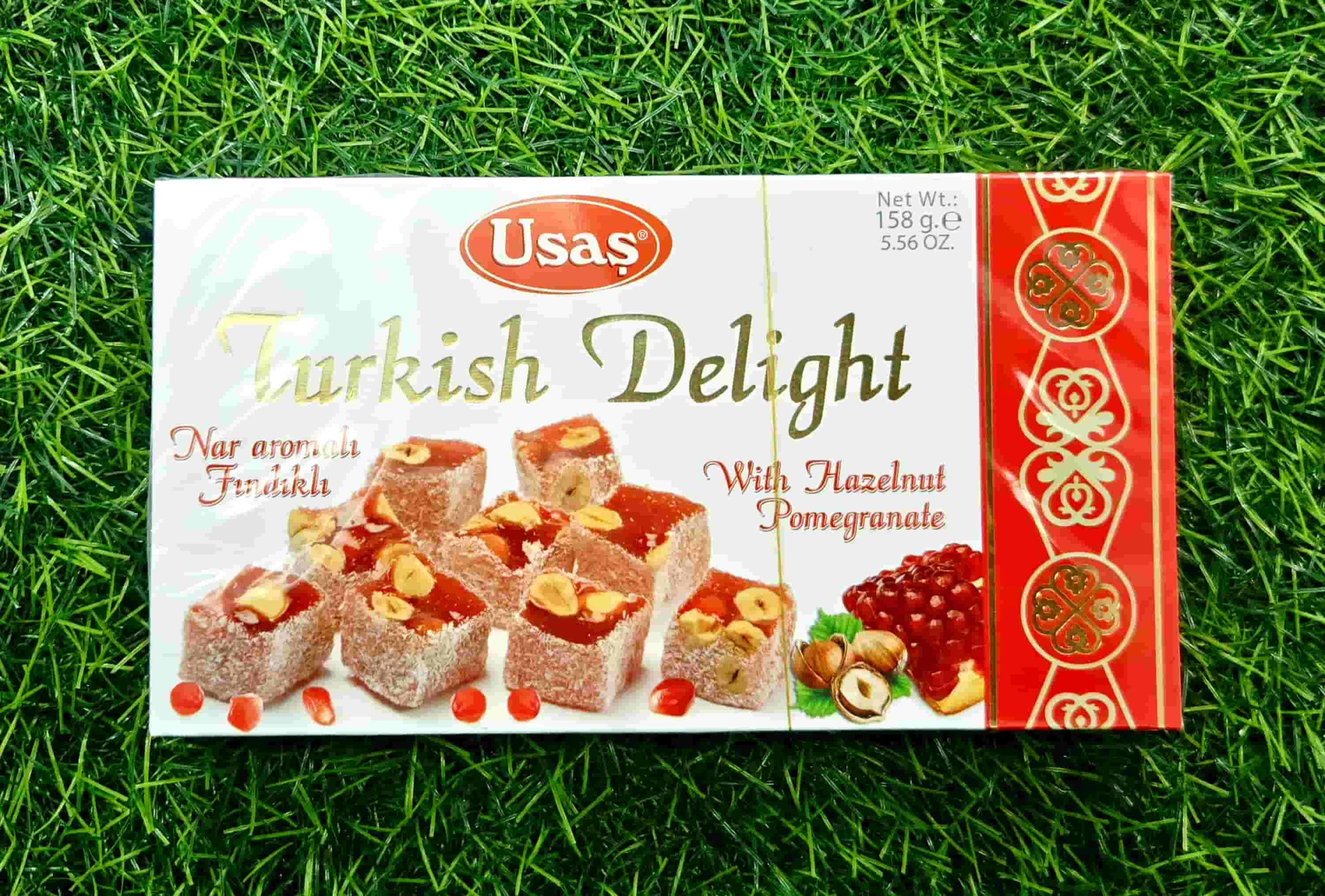 USAS TURKISH DELIGHT H/NUT POMEGRANATE