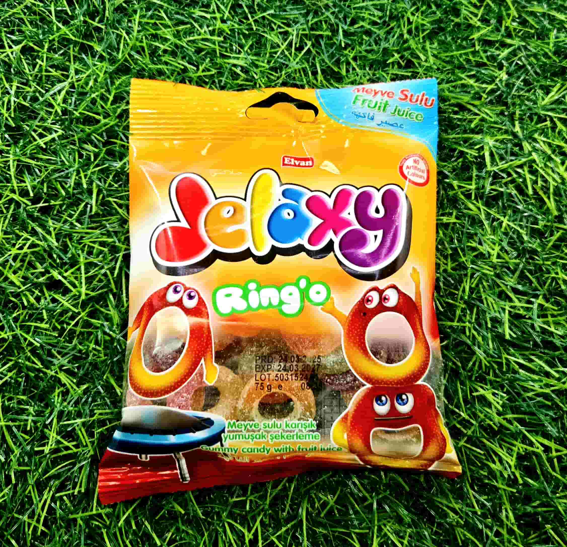 ELVAN JELAXY RINGO GUMS 75G