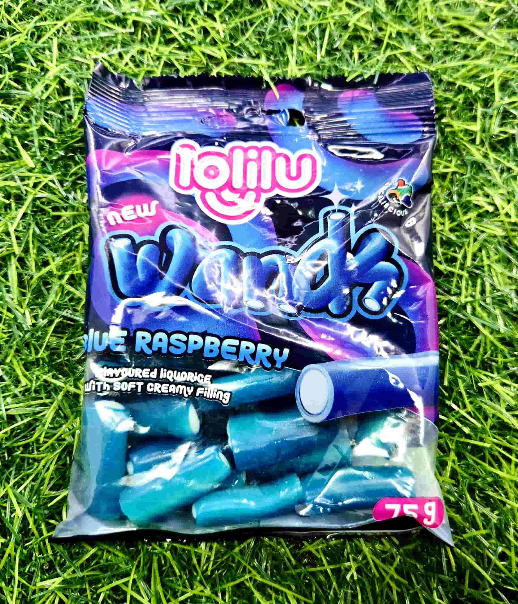 WANDS BLUE RASPBERRY LIQOURICE 75G