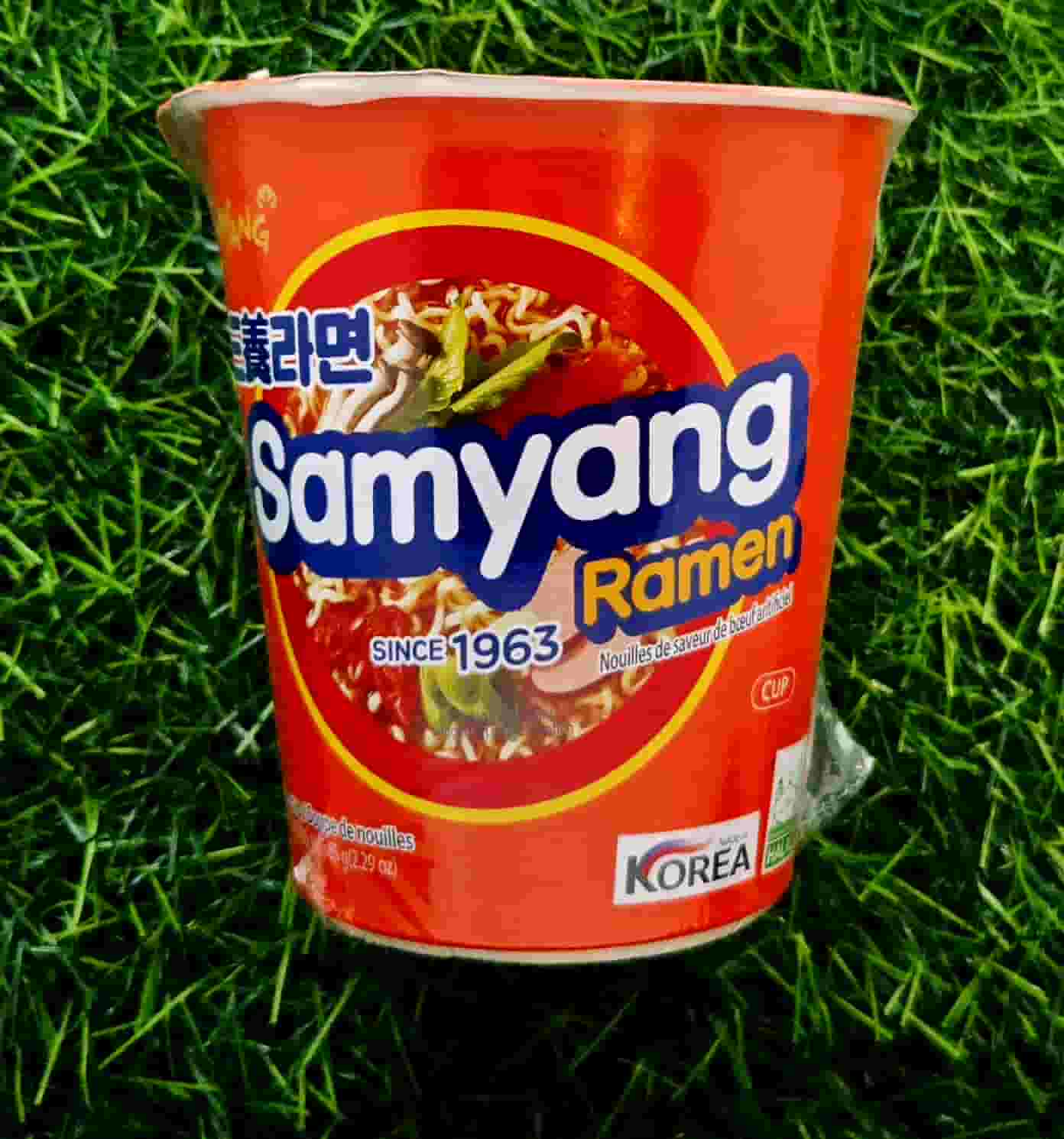 SAMYANG NOODLE CUPS RAMEN ORANGE