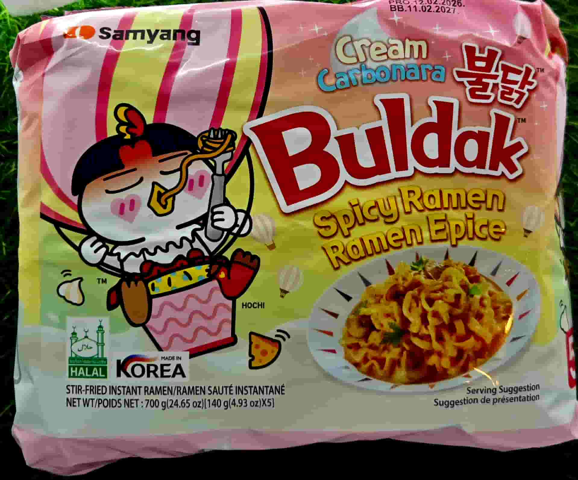 SAMYANG CREAM CARBONARA PINK 5 PACK