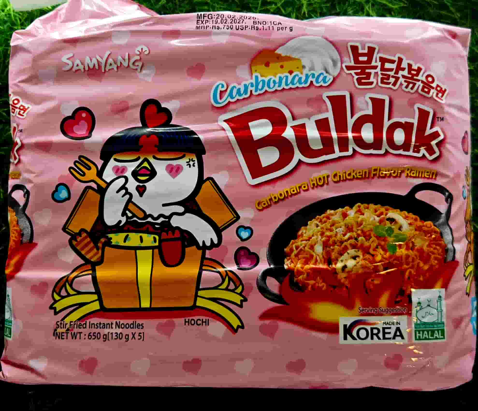 SAMYANG CARBONARA PINK 5 PACK